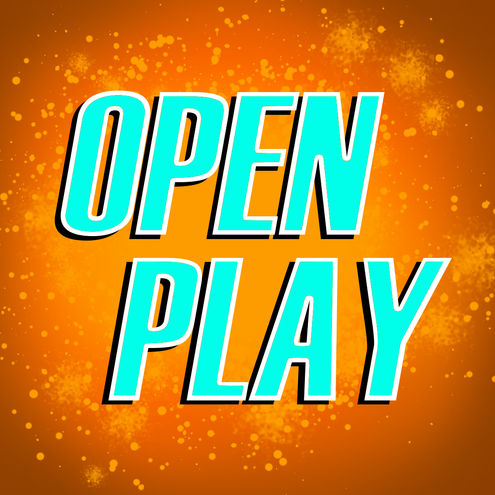 Open Play 10am to 5pm