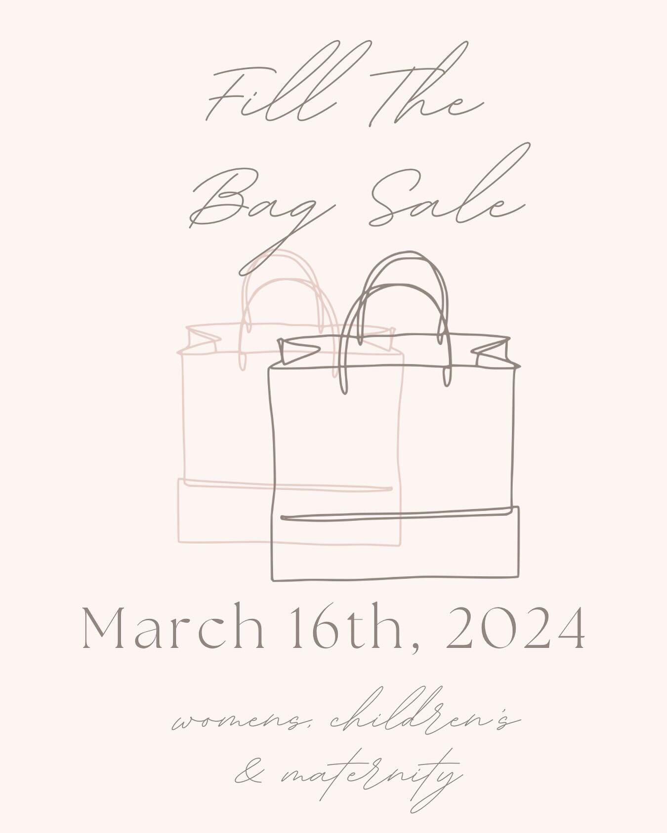 ✨ Y&rsquo;all loved it so much we decided to do it again! Help us make room in the store for all of our new spring arrivals! ✨ 

This Saturday 3/16/24 we will have:

🩵 Women&rsquo;s Clothing Racks 
🩷 Maternity Clothinh Racks 
🧡 Baby Clothing Racks