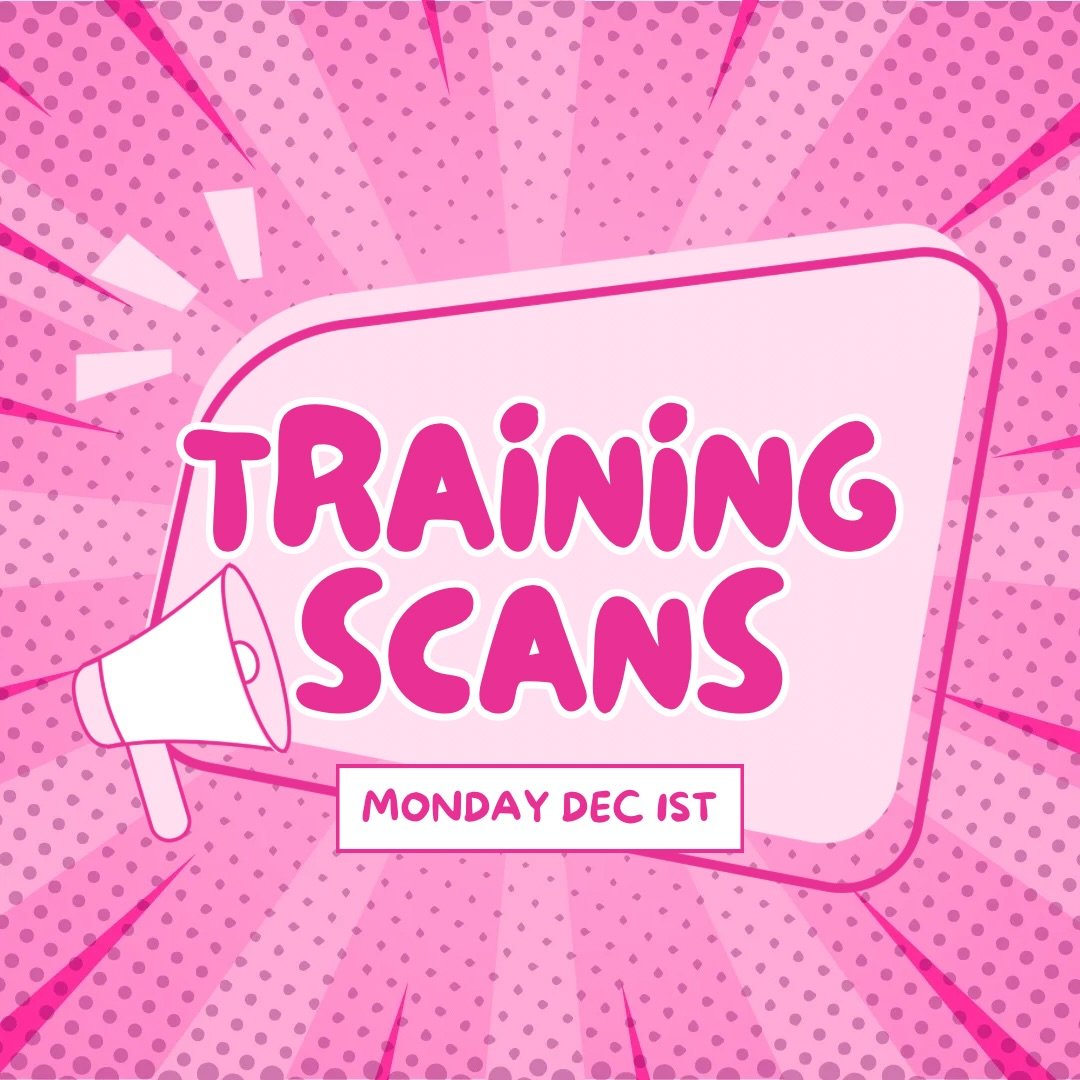 ✨ We&rsquo;re so excited to be adding a new member to our team! To welcome her to the First Glimpse family and help her get comfortable with our machine and facility, we&rsquo;re offering another date of 𝗧𝗥𝗔𝗜𝗡𝗜𝗡𝗚 𝗦𝗖𝗔𝗡𝗦 at special 𝗗𝗜𝗦?