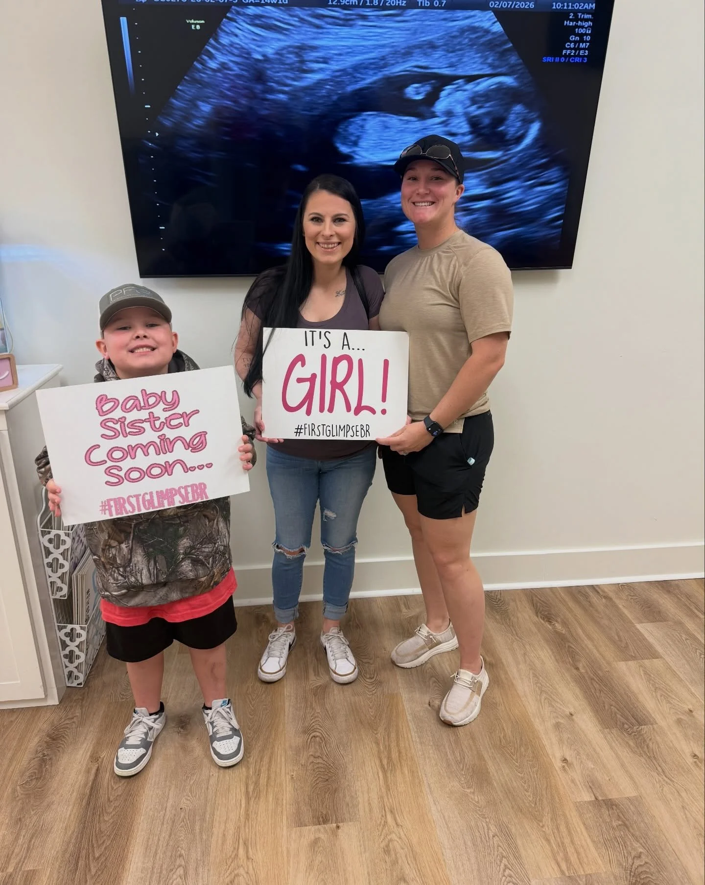 Congratulations to this sweet family! 💕

#itsagirl #genderreveal #firstglimpsebr #ultrasound #sonogram