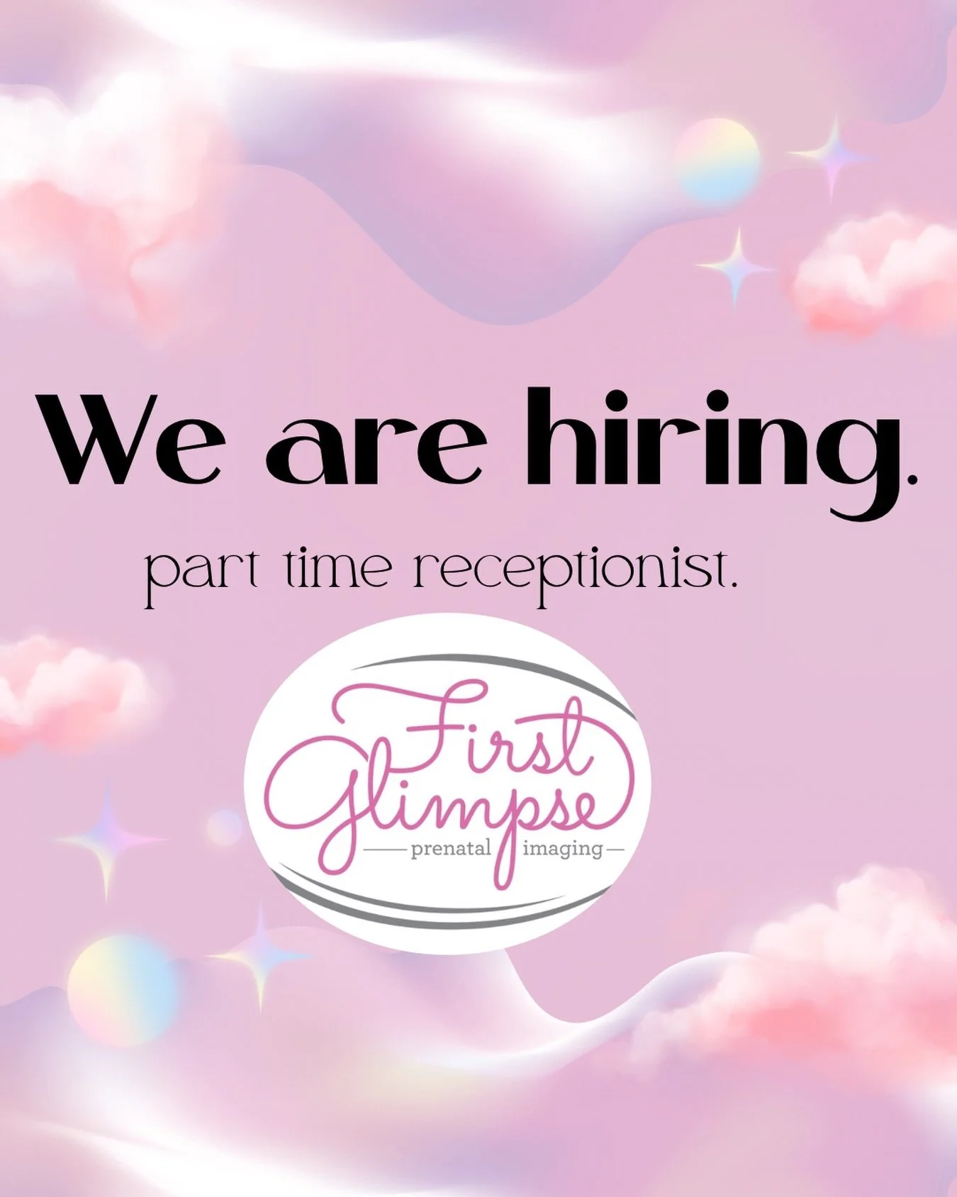 We have a part-time receptionist position currently open and we are seeking a perky, friendly, patient, and reliable candidate to fill the role. Our business is family-owned and operated, and we are looking for someone to join our little family team.