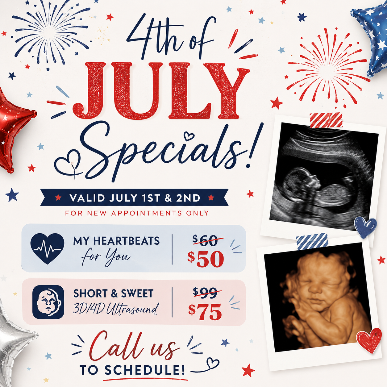 4th Of July Specials!