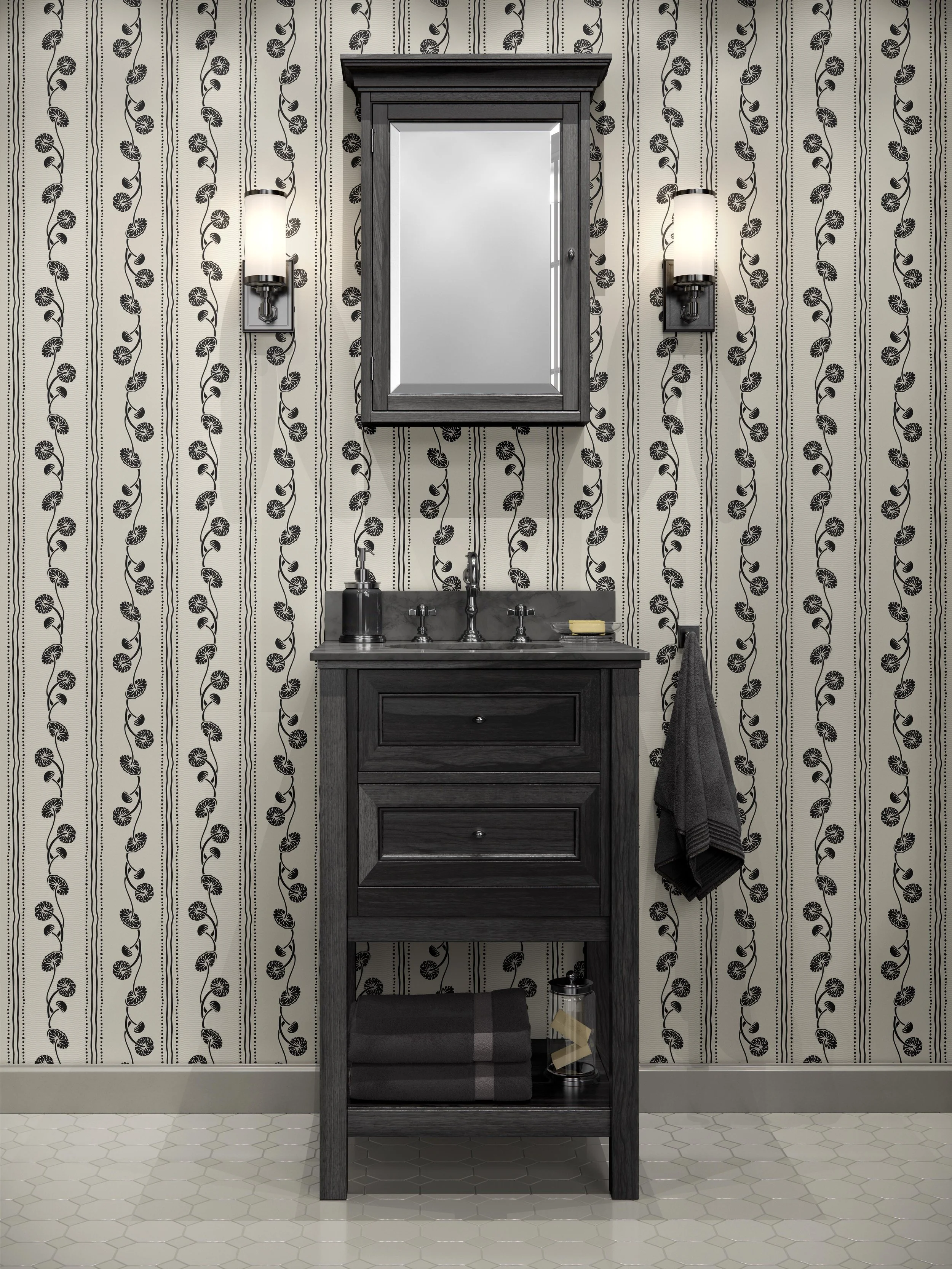 ForestFairies-Small Classic Bathroom Wallpaper Mockup BrettaButterfly.jpg