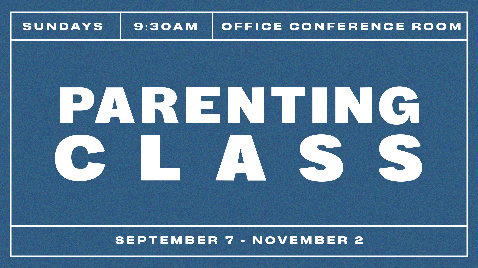 Parenting Class