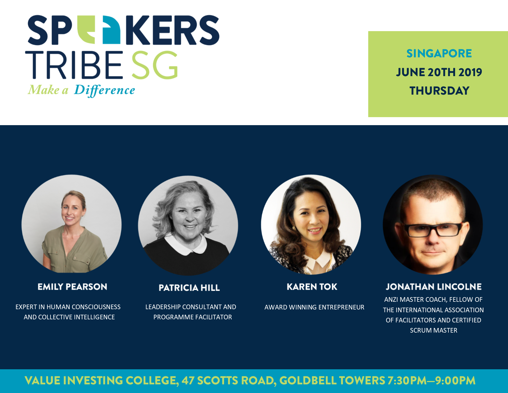 Speaker Tribe SG Gathering - 4 speakers