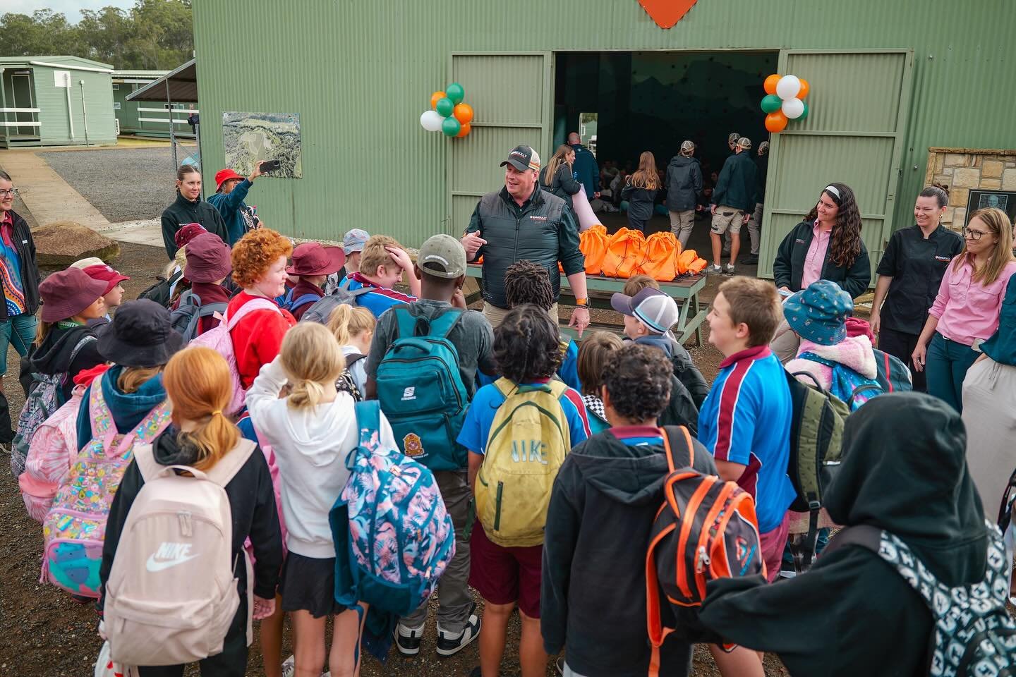 {A RECIPE FOR ADVENTURE}
 
Start with 46 eager students, add a generous helping of mud and teamwork, sprinkle in courage, mateship, sacrifice and perseverance&hellip;
Then stir it all together at Emu Gully!

On radio @river949 recently we ran a compe