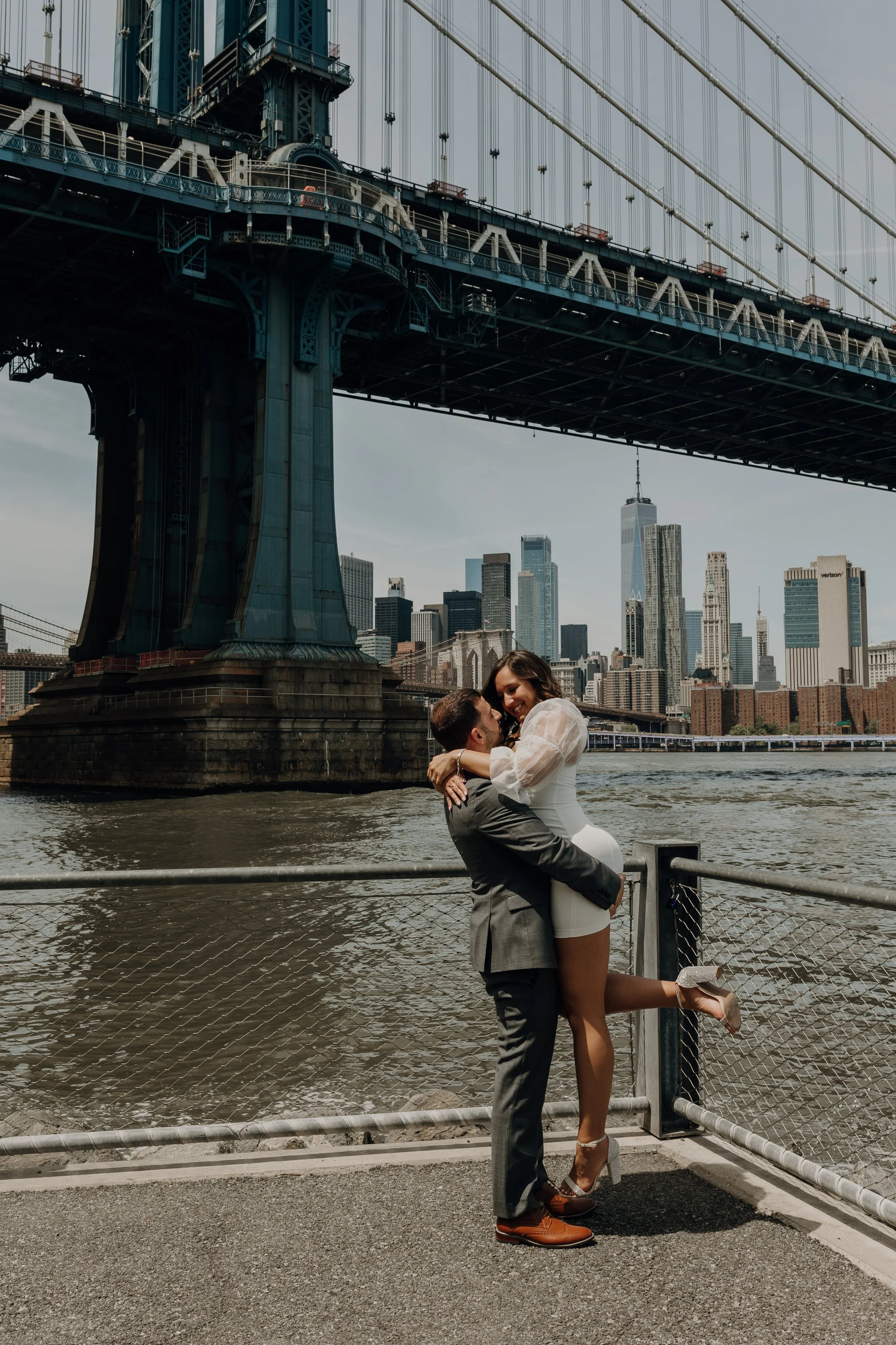 DUMBO Engagement Session | Brooklyn, New York