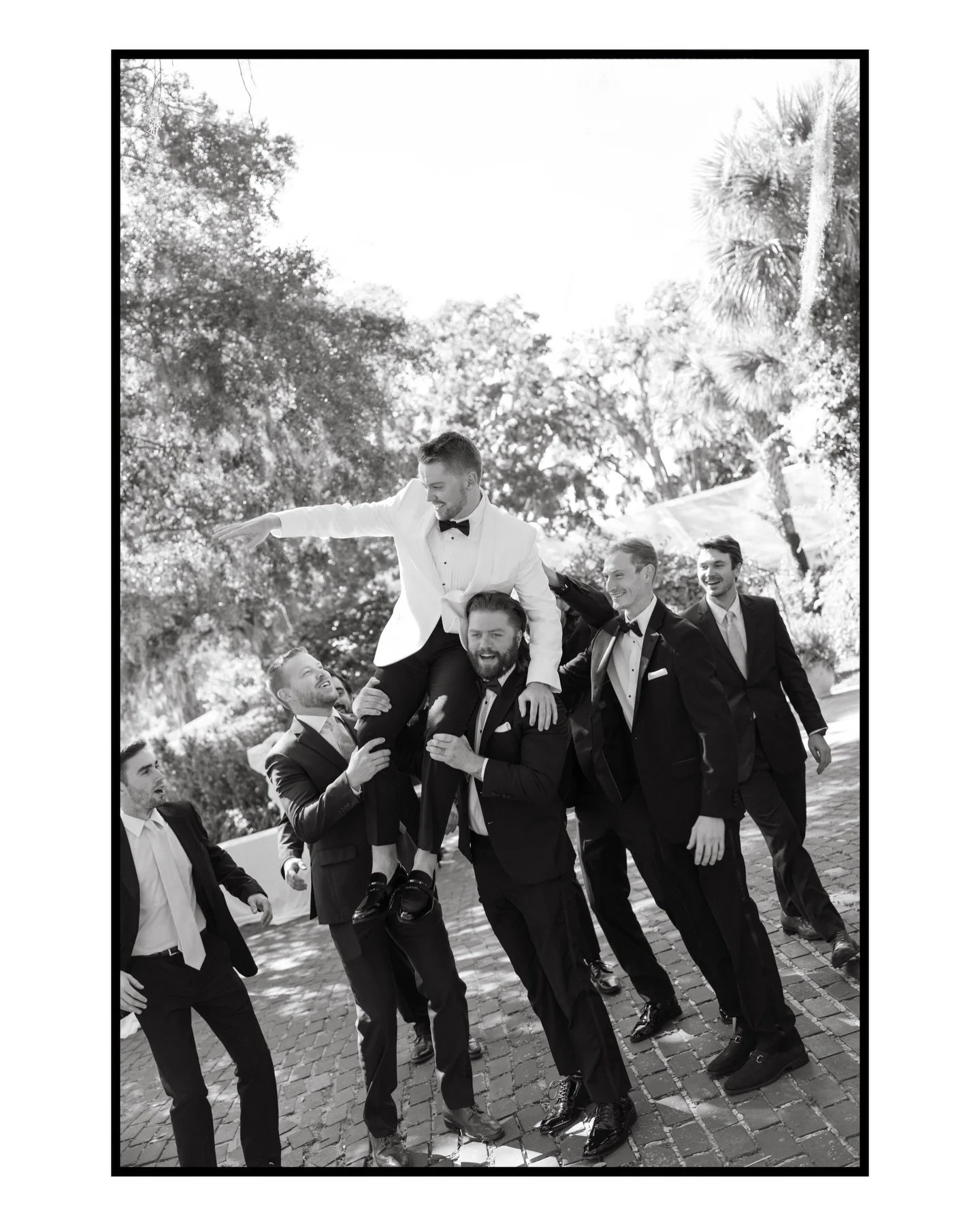 A moment for the groom and his favorite crew 

The amazing vendor team
Venue: @victoriaestate1883
Photo &amp; content creator: @wanderlustcostudio
Florist: @gatherandgracedesigns
Hair and makeup: @lovely.do.s.aday @kaley.elenacostasalon
Dress: @danyt