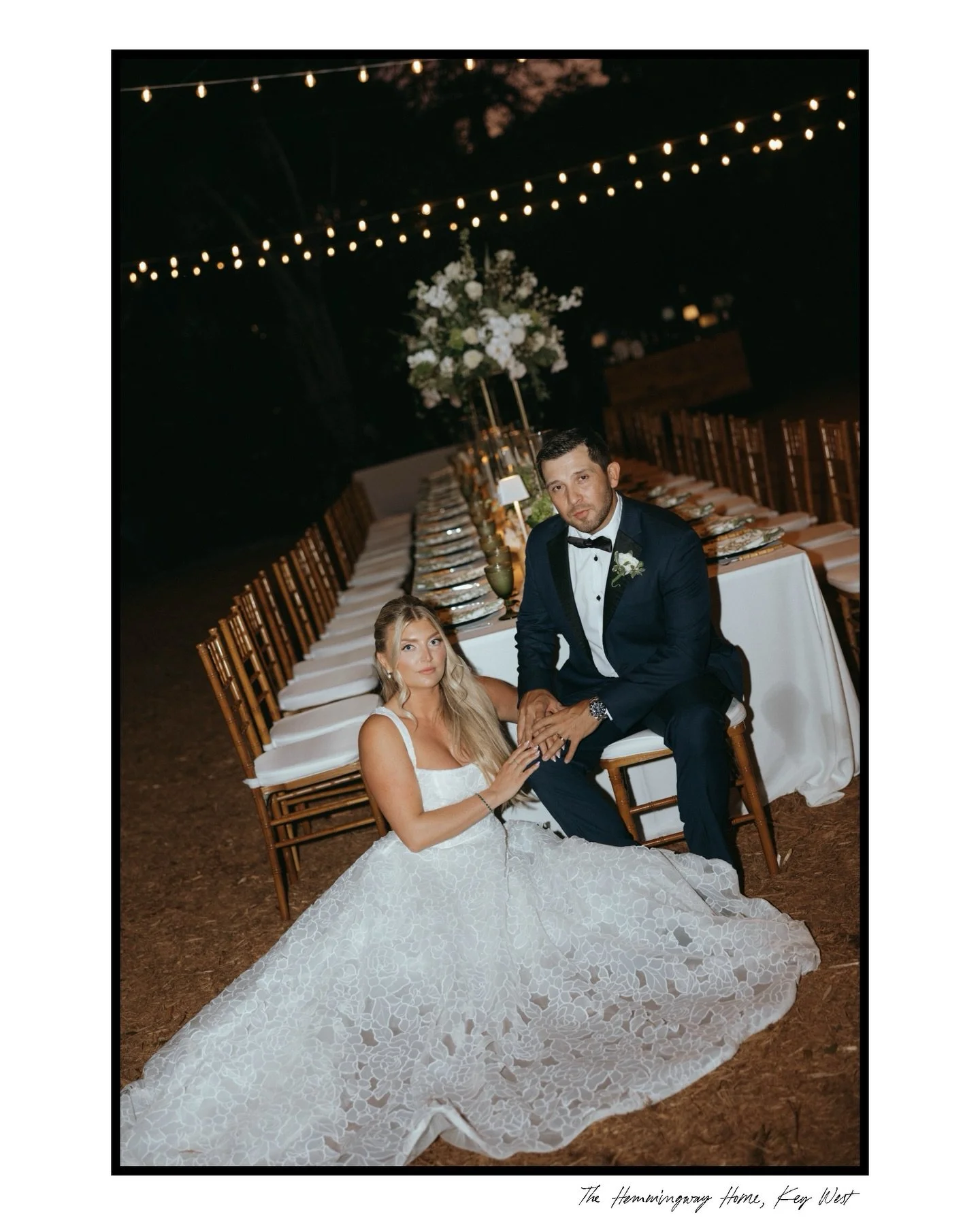 Stolen moments from Victoria and JR&rsquo;s key west destination wedding, captured after dark at the Ernest Hemingway Home and Museum @hemingwayhomeevents 

The amazing vendor team
Venue @hemingwayhomeevents 
Photography @wanderlustcostudio
Hair and 