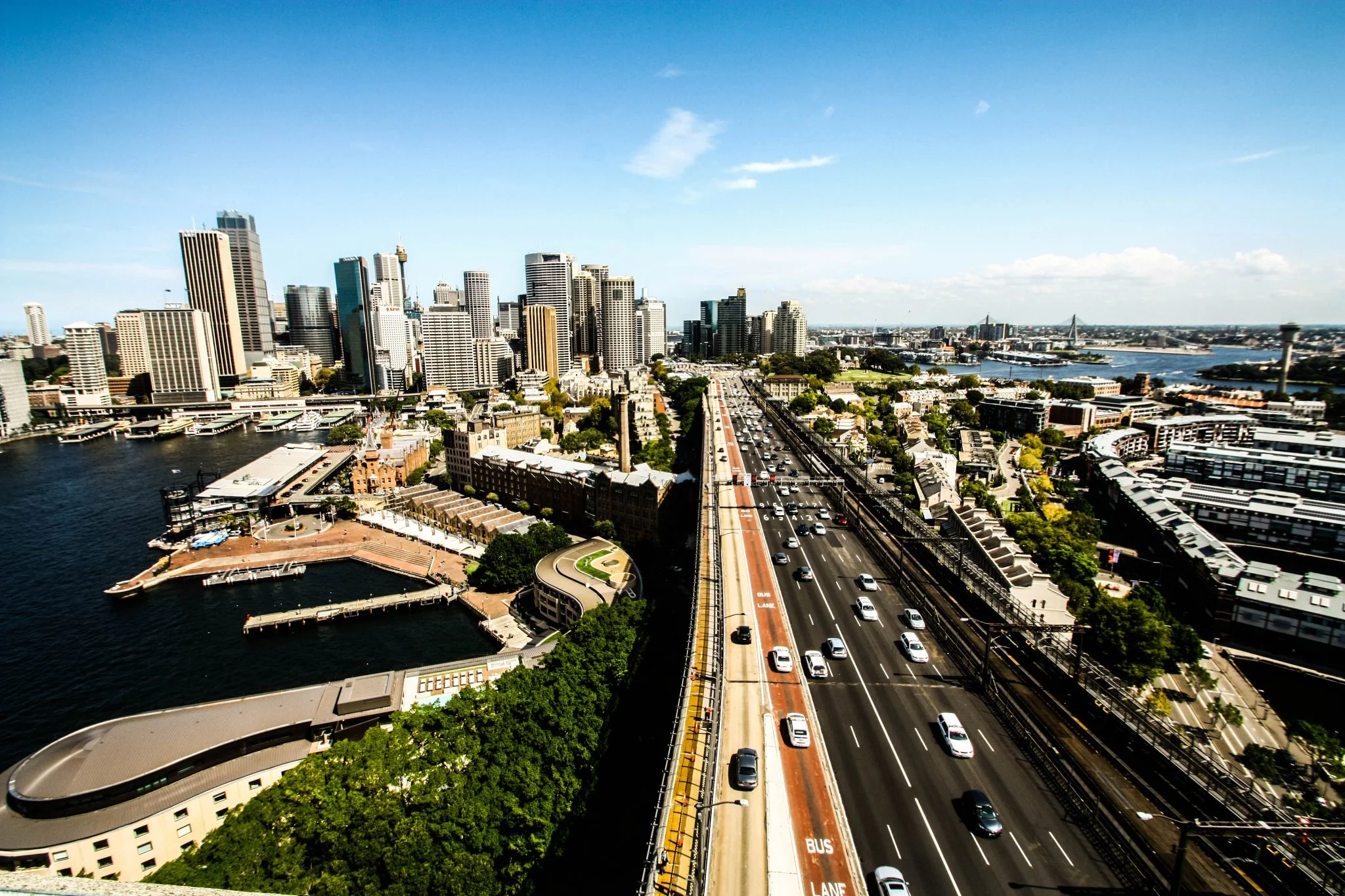 Sydney from the Lookout Pylon