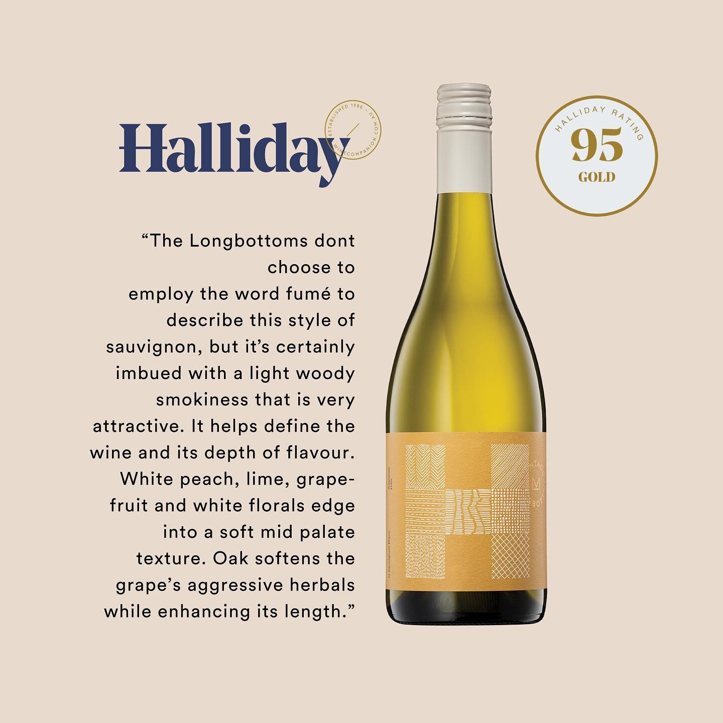 And now we just need the spring weather to enjoy this with! 🌞

#halliday #wine #wineaward #winecompanion #sauvignonblanc #adelaidehills