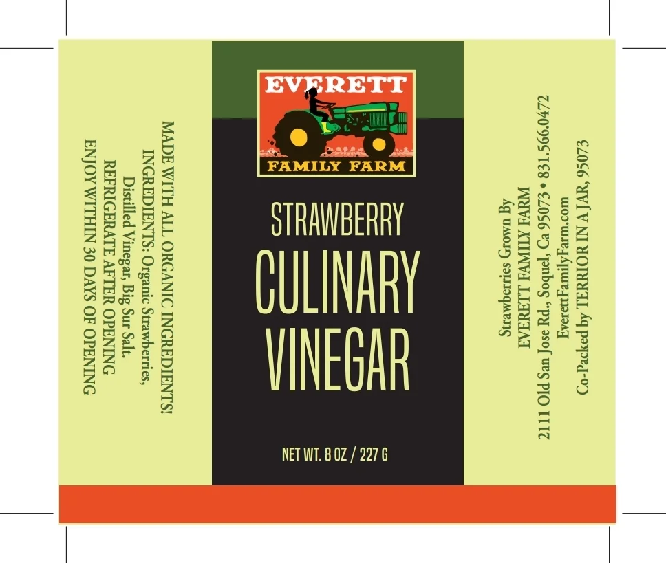 A label created for Everett Family Farms