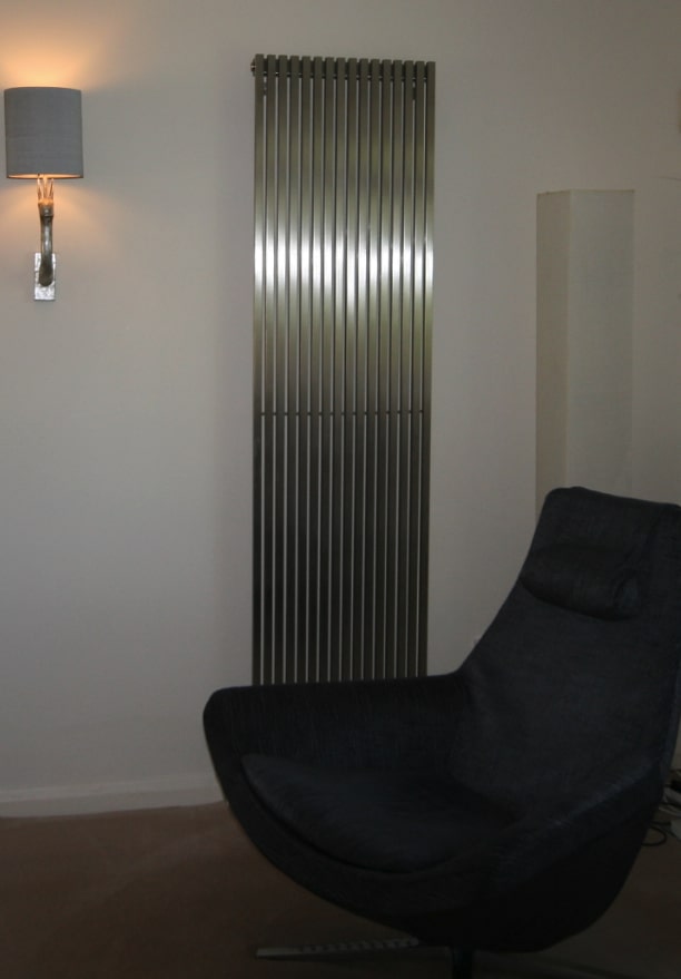 Swivel Armchair and Nickel Designer Radiator-min.jpg