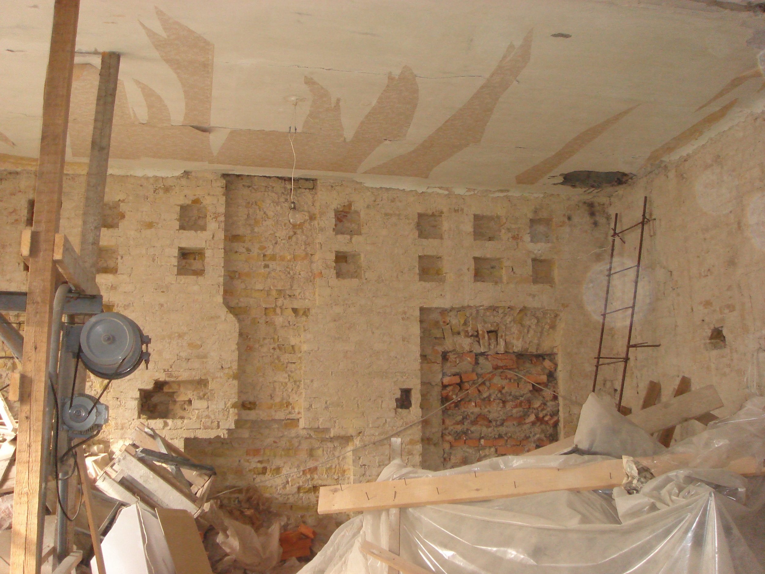 Fireplace and Hole for Stairs under Construction-min.jpg