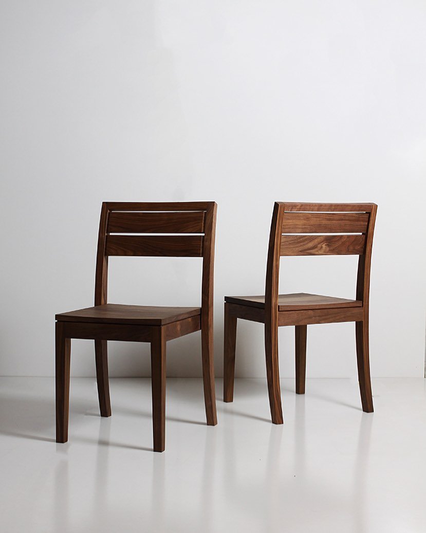 Custom Dining Chairs - Made from American Black Walnut