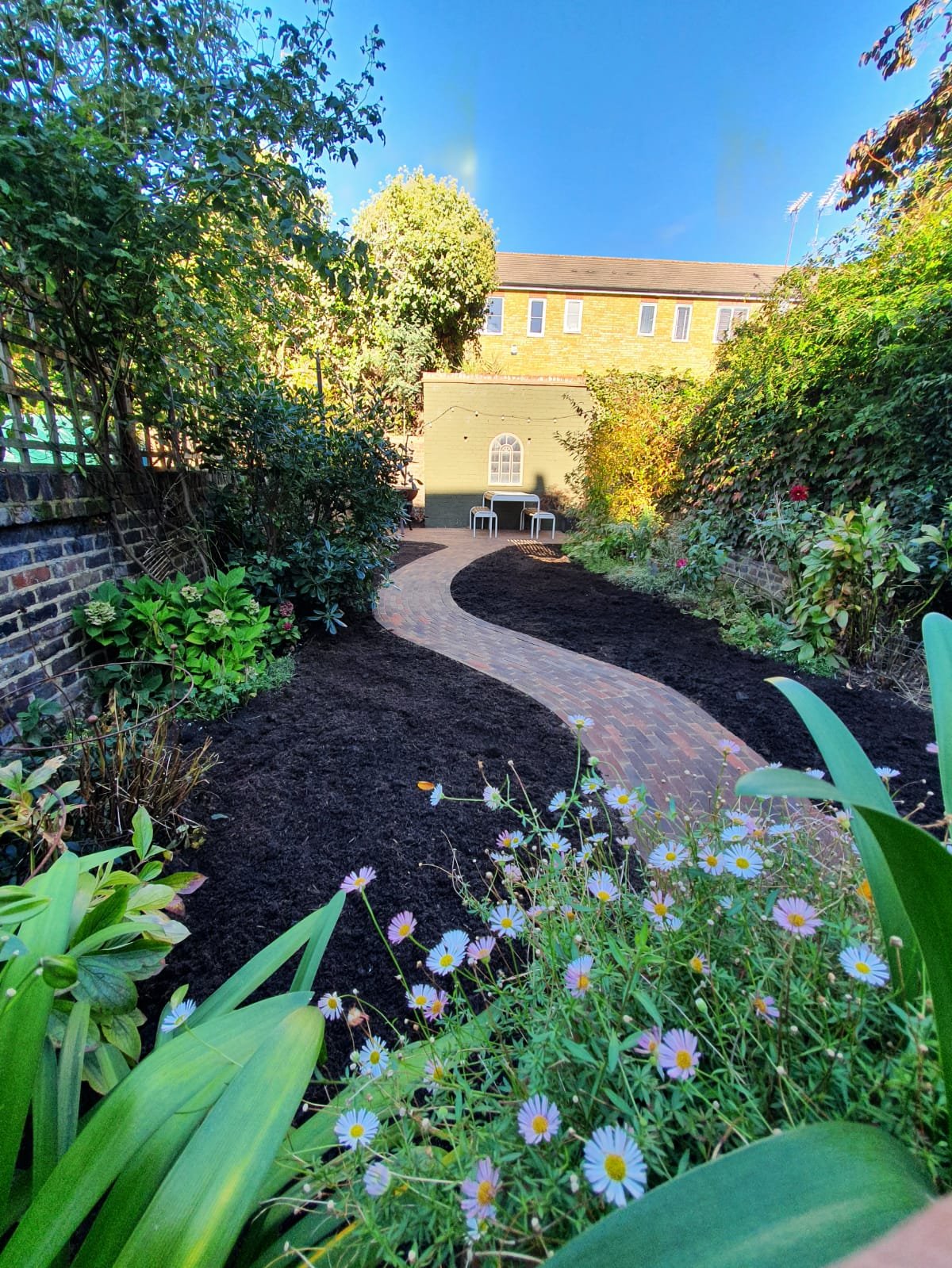 Brick Pathway and Patio