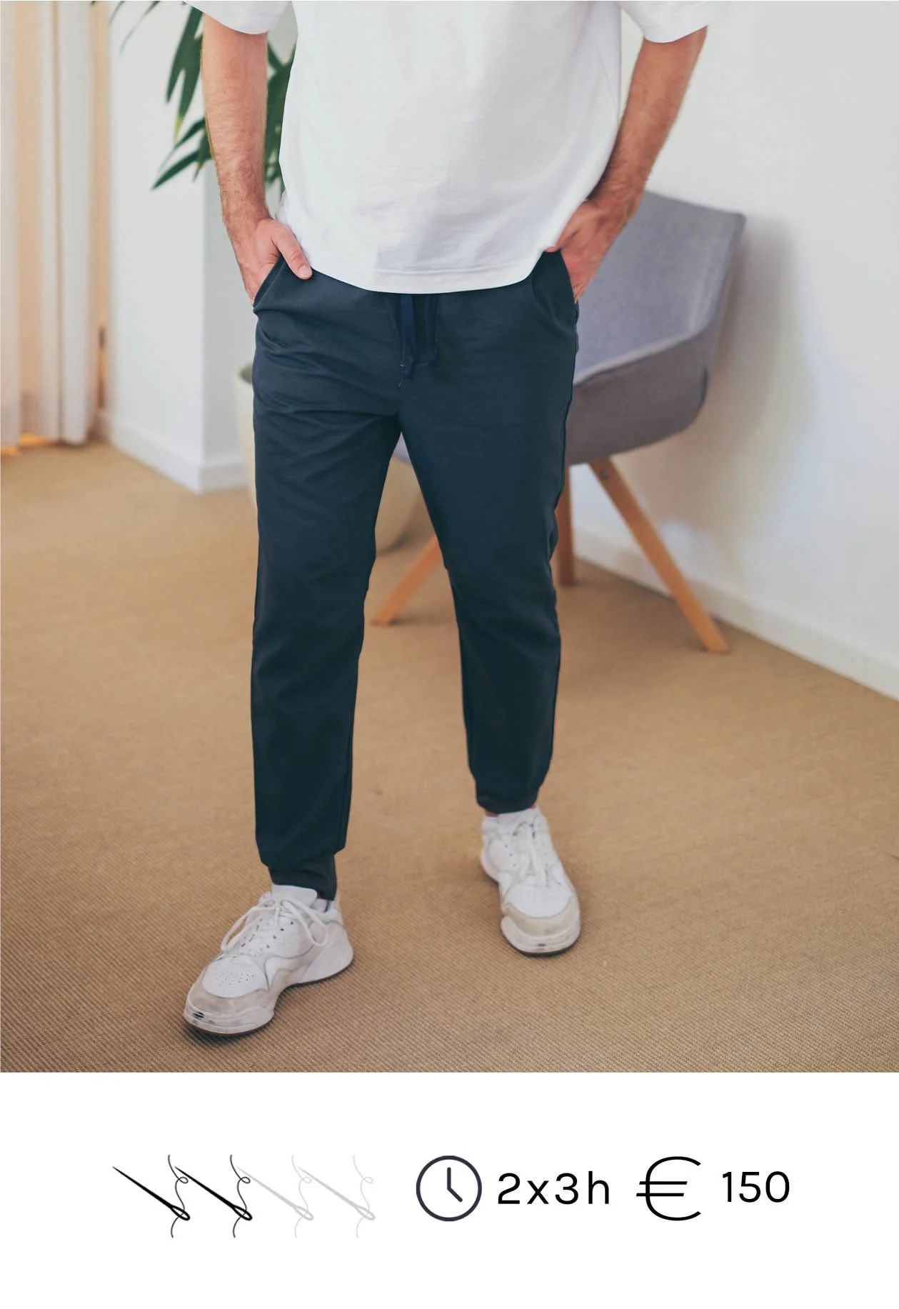 Sewing workshop in Munich – handmade project result