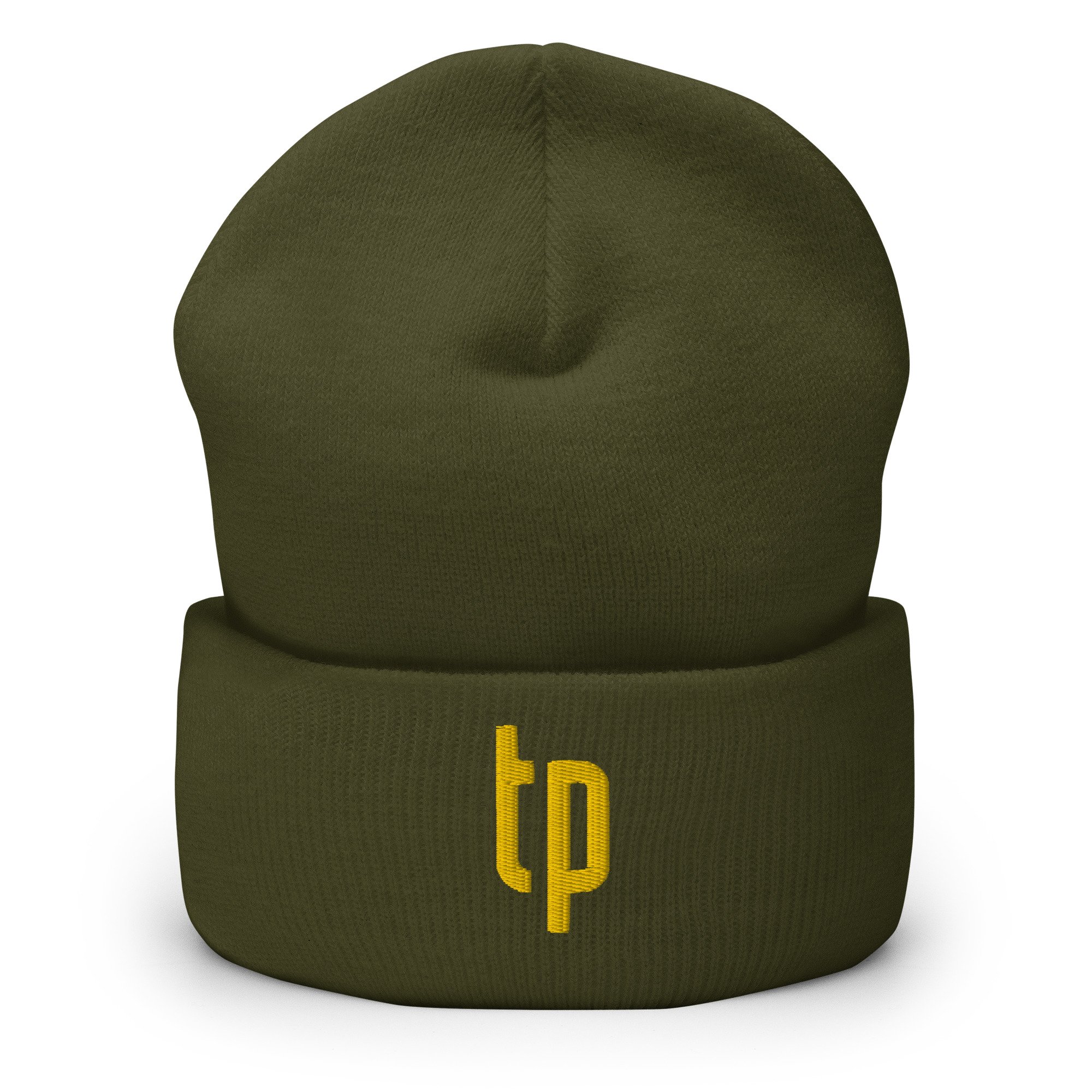 cuffed-beanie-olive-front-67202950559a2.jpg