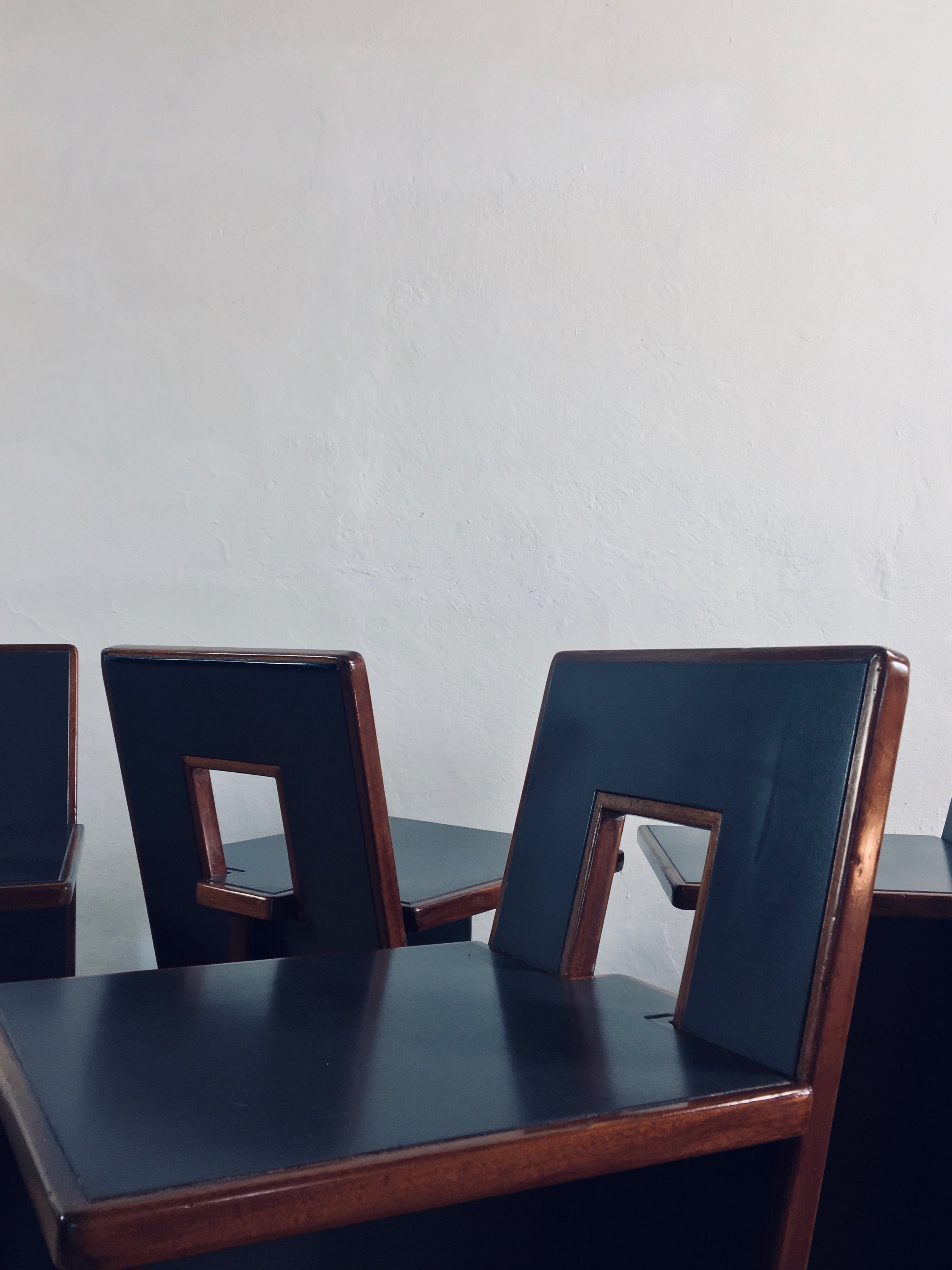 SOLD set of four stools