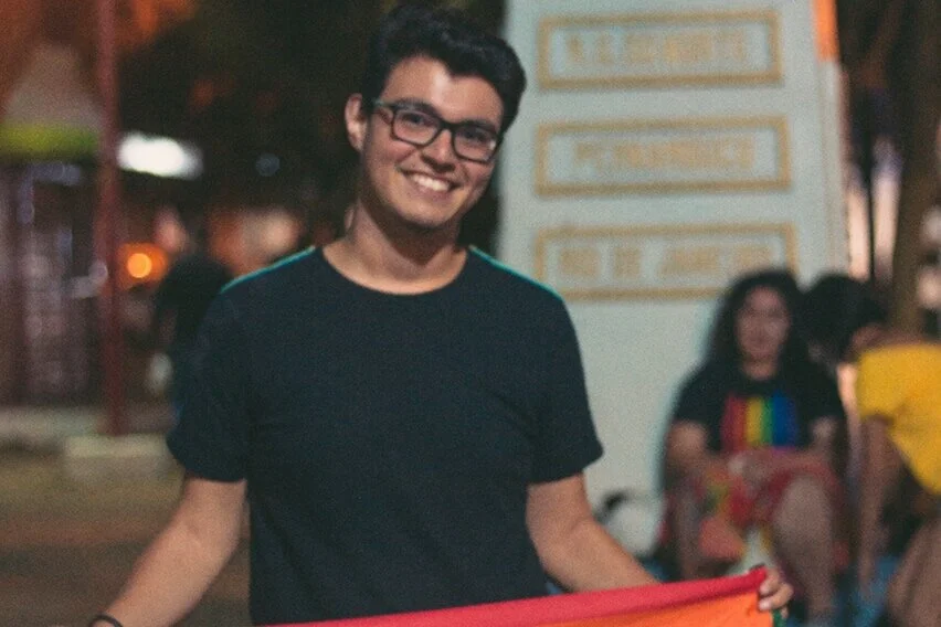 Brazil ETA Christian Flores finishes "Projeta Memoria LGBT — Bagé"