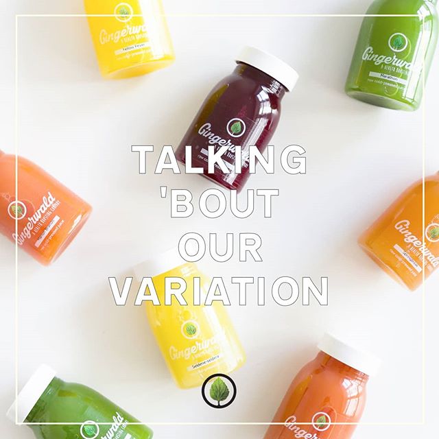 This is our variation, baby!🤘We want to make sure our customers don't get bored with our deliveries soooo we decided to make over 60 juice combinations to spice things up each and every week.

You can find our variation under the highlight tab 'Flav