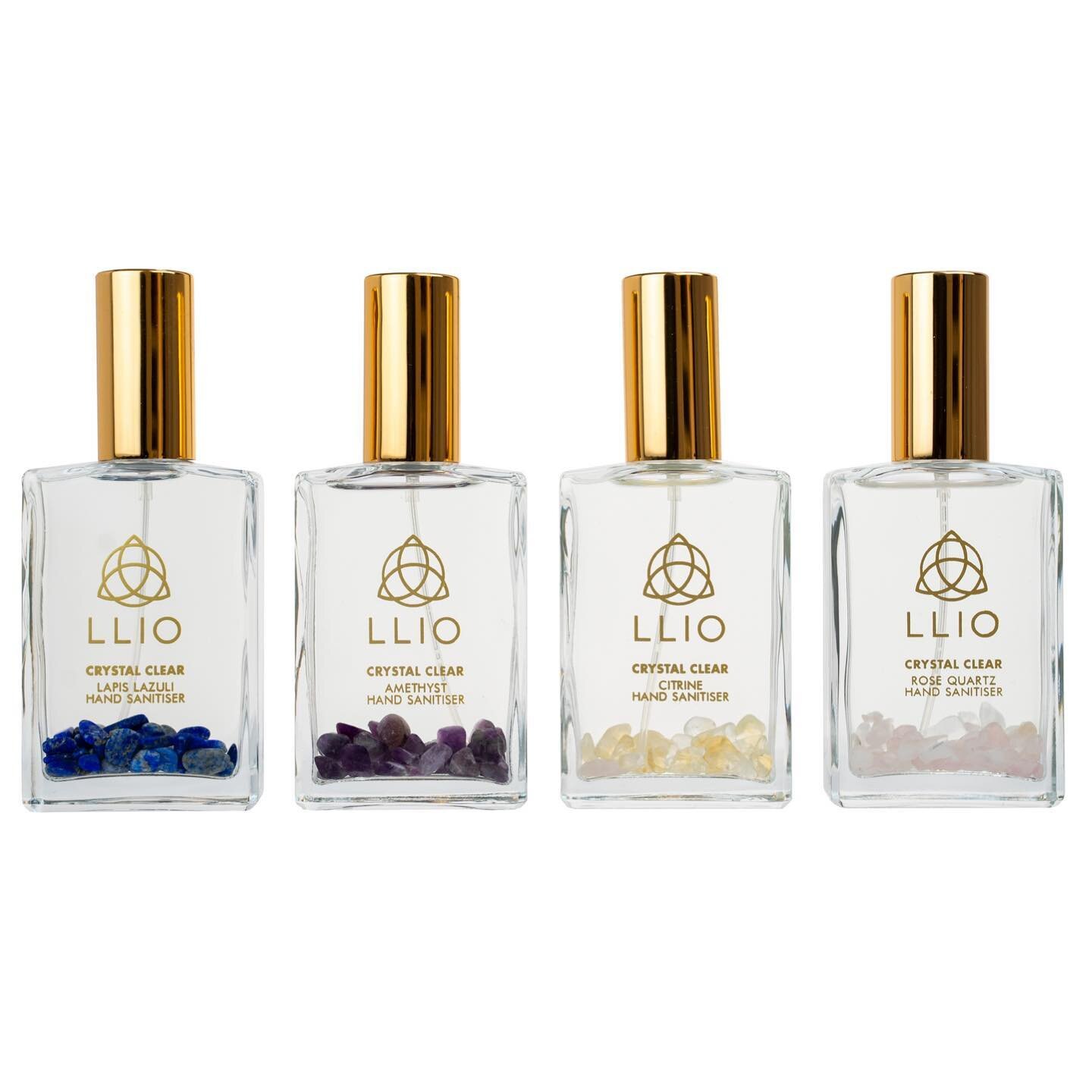 @llio.love Crystal clear Rose Quartz, Citrine, Lapis Lazuli and Amethyst anti-bacterial perfume orange and geranium scented...
5 reasons why we extended our Crystal Clear Gem 💎 stone range...
🎀 @llio.love are self-confessed crystal nuts here...afte