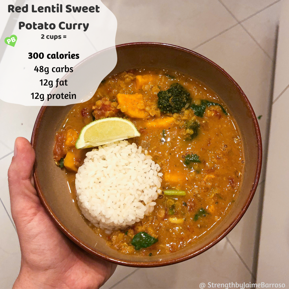 Red Lentil Sweet Potato Curry — Strength by Jaime Barroso