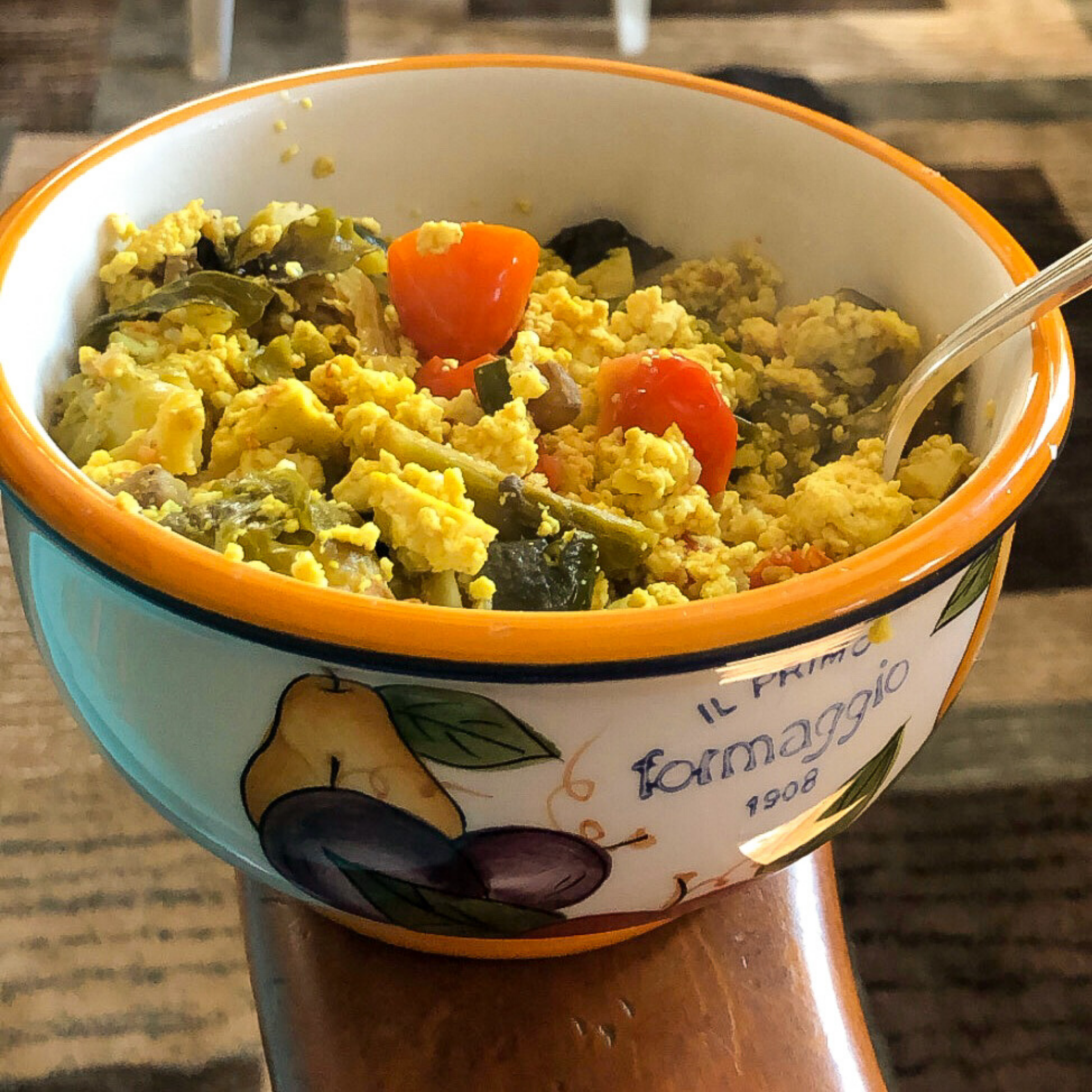 Curried Tofu Scramble