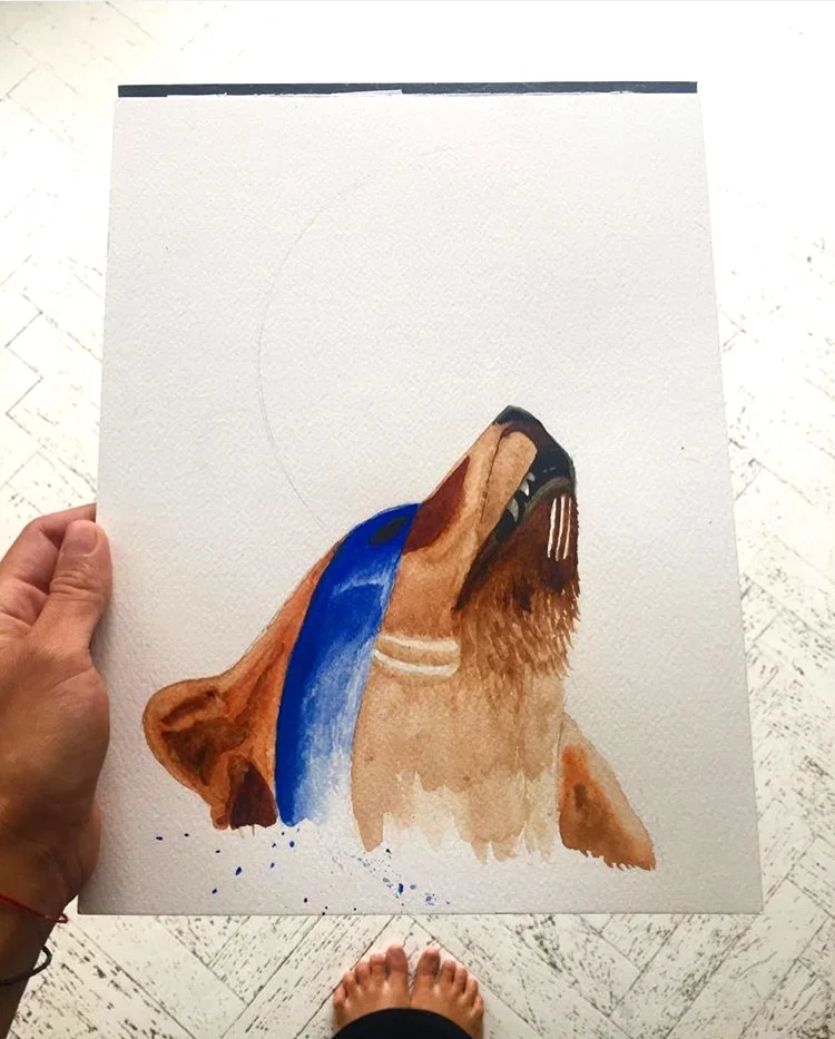 Totem series : The bear