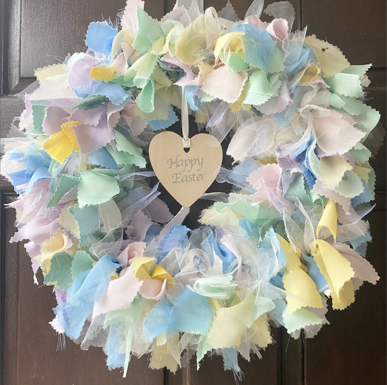 Spring and General Rag Wreath Making