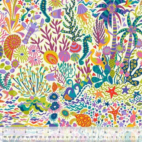 Sally Kelly Fabrics - Atlantis 114