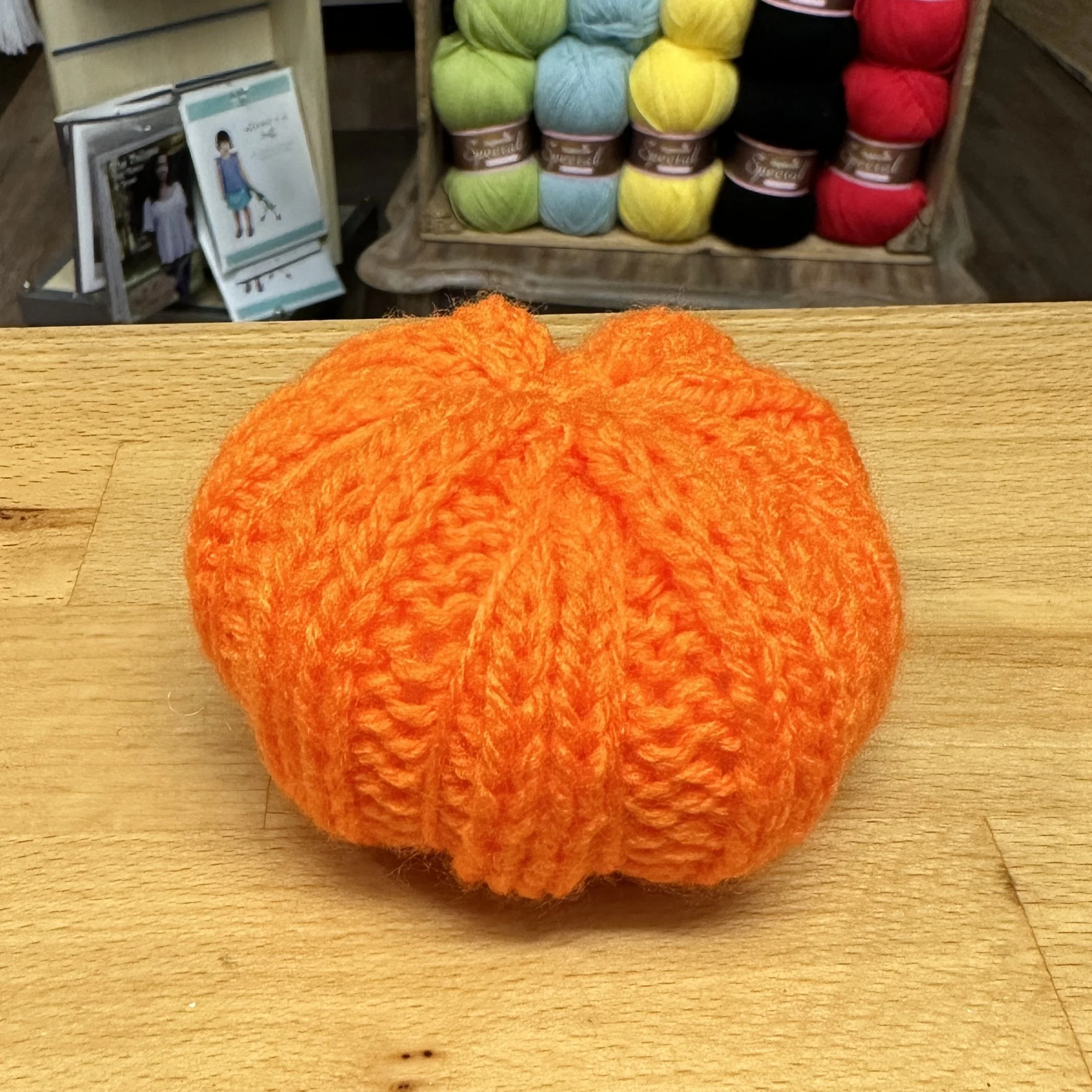 Knit a Pumpkin