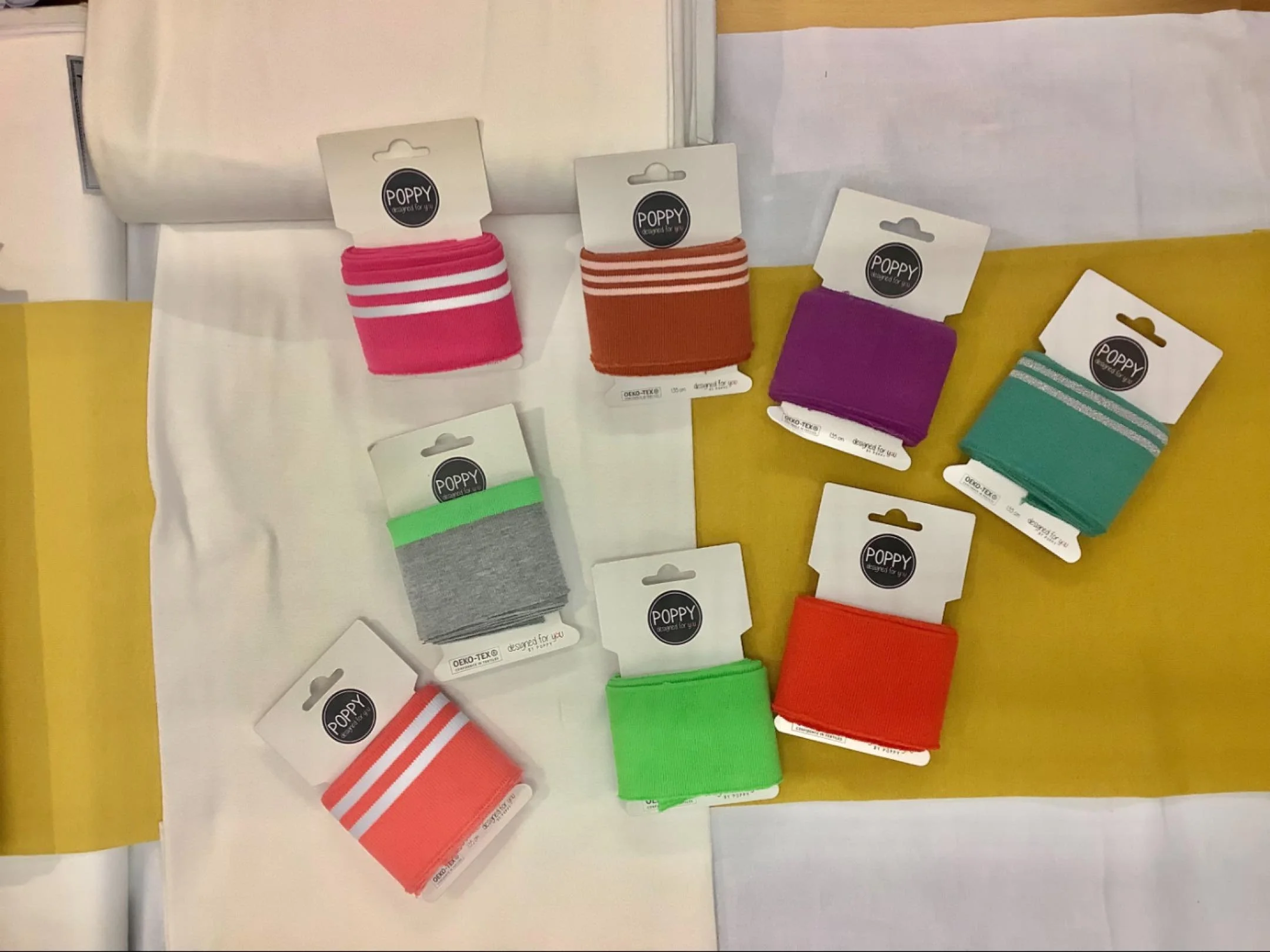 Stay cosy and stylish this winter with our premium ribbing &amp; cuffing! ❄️✨

Perfect for finishing winter sweatshirts, jerseys, dresses and all your me-made favourites. Whether you&rsquo;re adding a neat neckline, a stretchy cuff or a comfy hem, ou