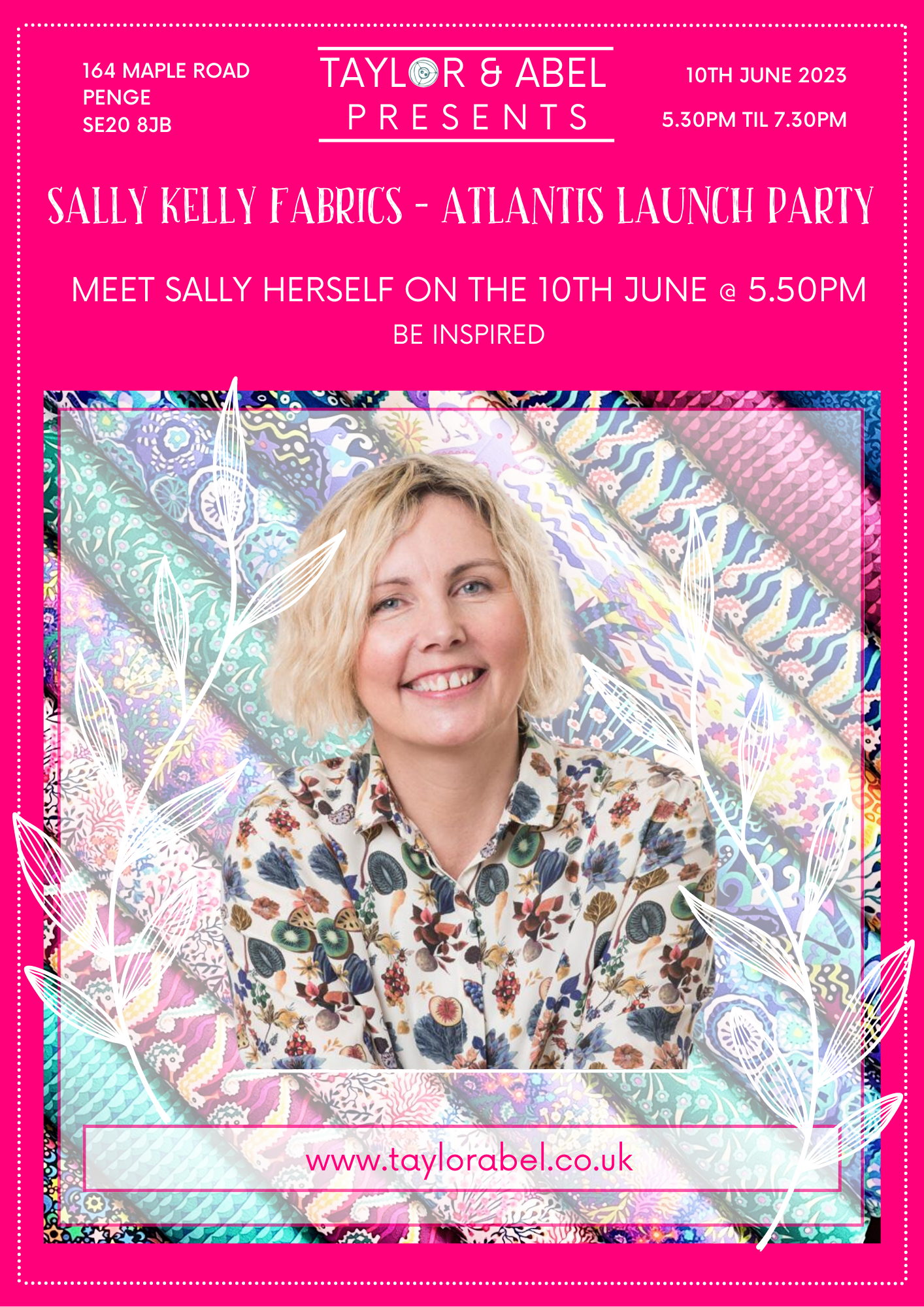 Sally Kelly Fabrics Launch Party