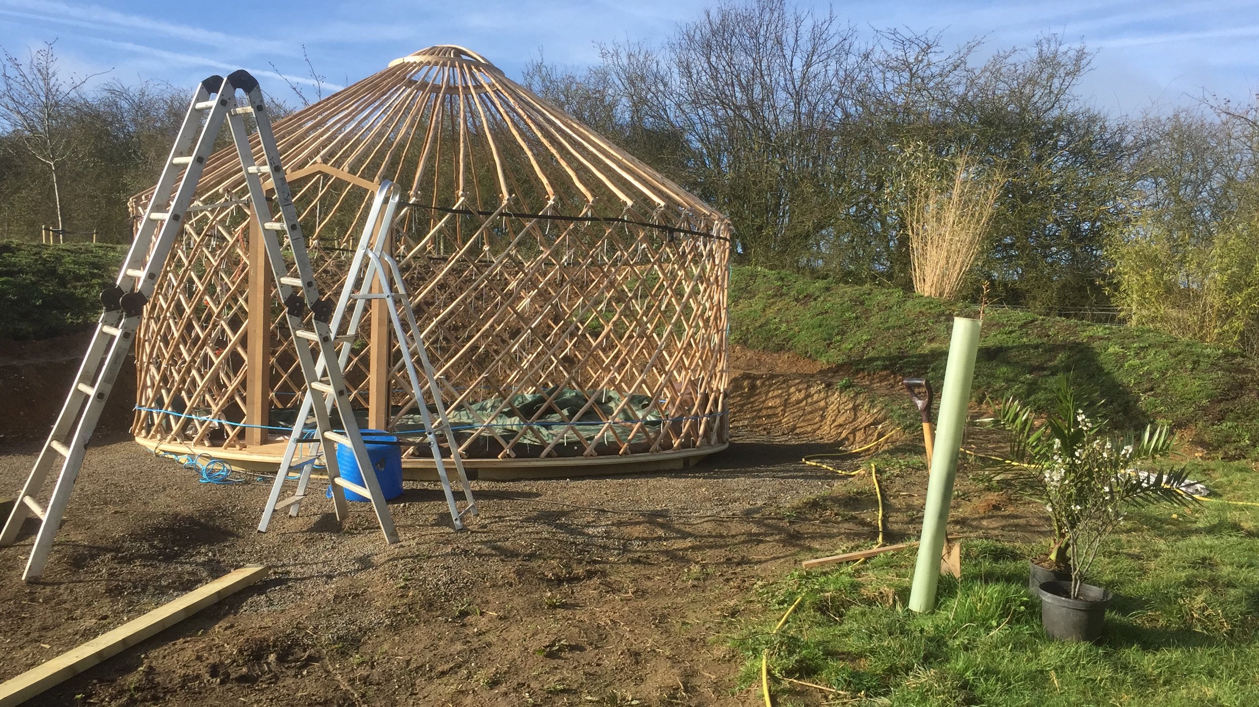 The yurt structure