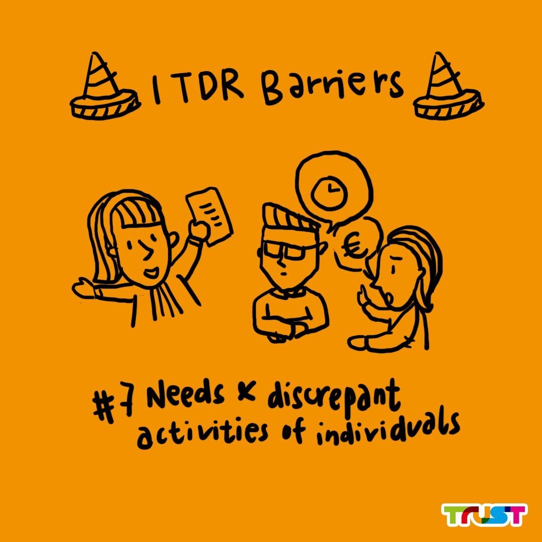 Seventh #ITDR barriers: #Needs and #discrepant activities of individuals

We could not deny that #ITDR is #challenging because of the needs and discrepant activities of individuals. As we involve more parties from different #disciplines, it is diffic