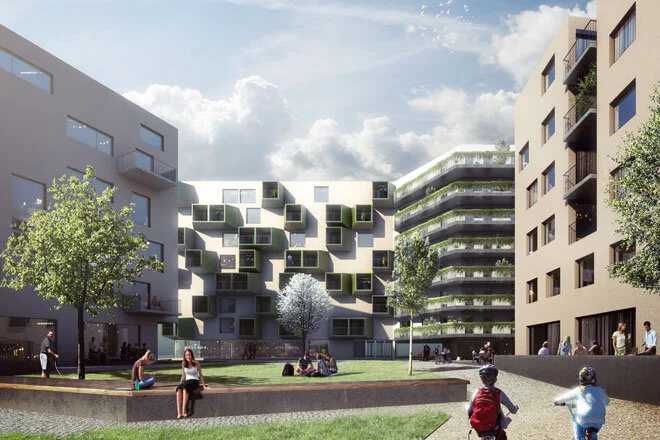 "SMART Wohnen" in Simmering