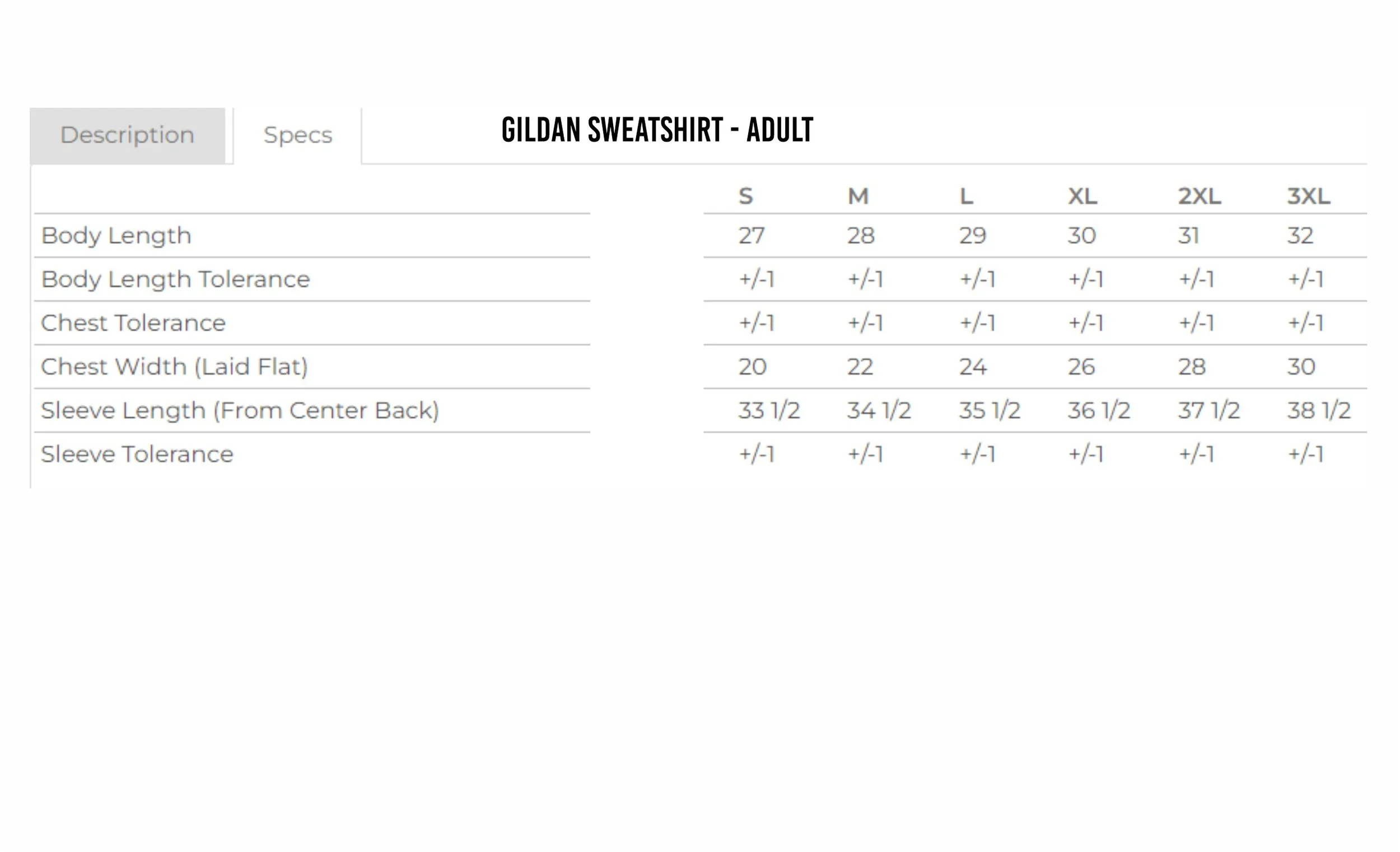 SIZE CHART - GILDAN SWEATSHIRT - ADULT.jpg