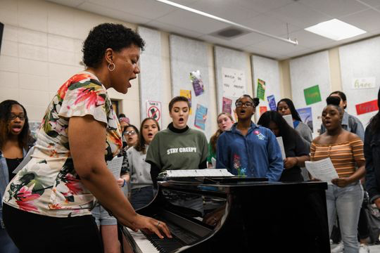 Salisbury Daily Times - April 2019 - Lower Shore School System's Music Education Programs Earn High Notes