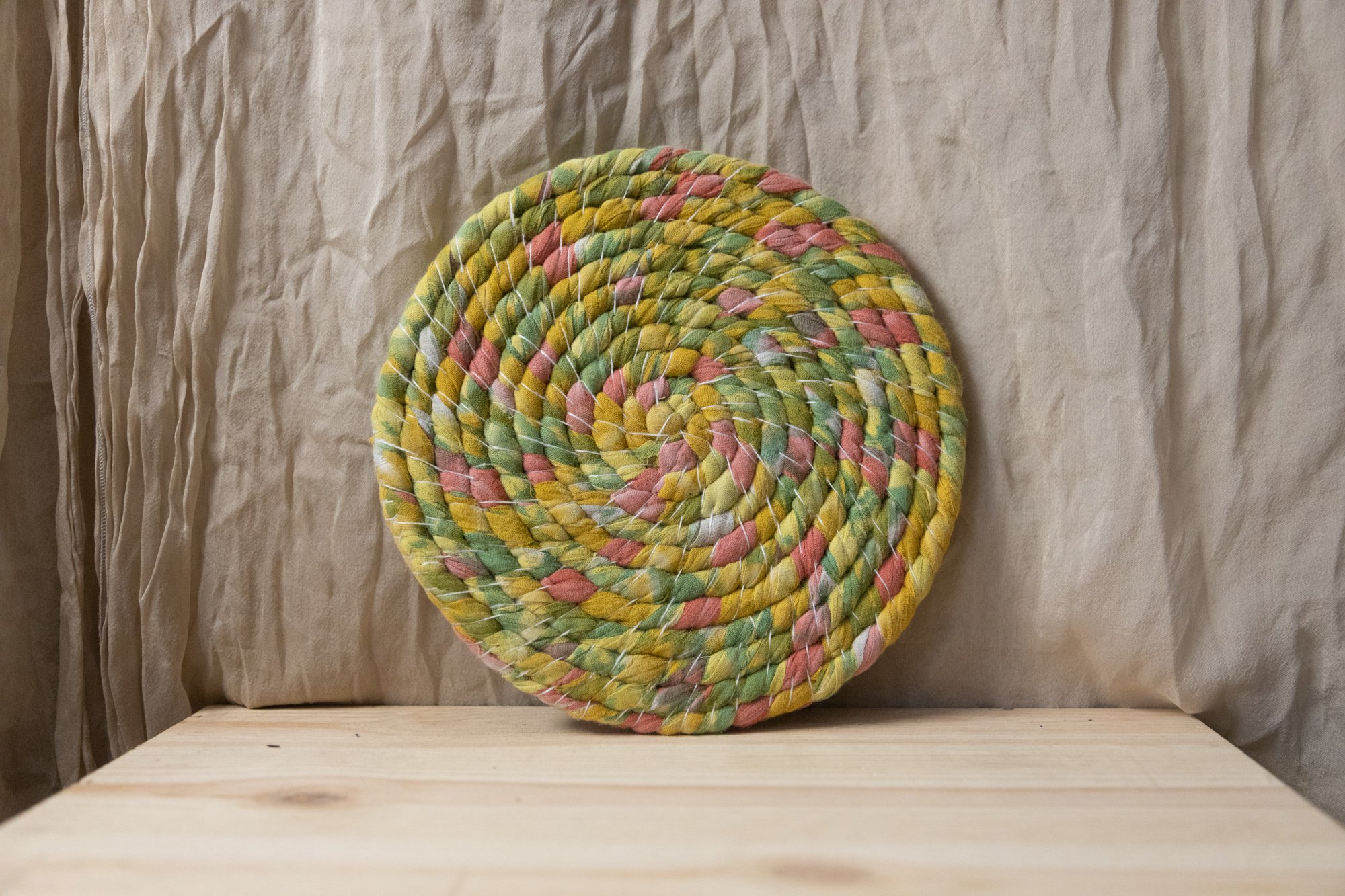 SOLD - 5 TOPFUNTERSETZER KLEIN 