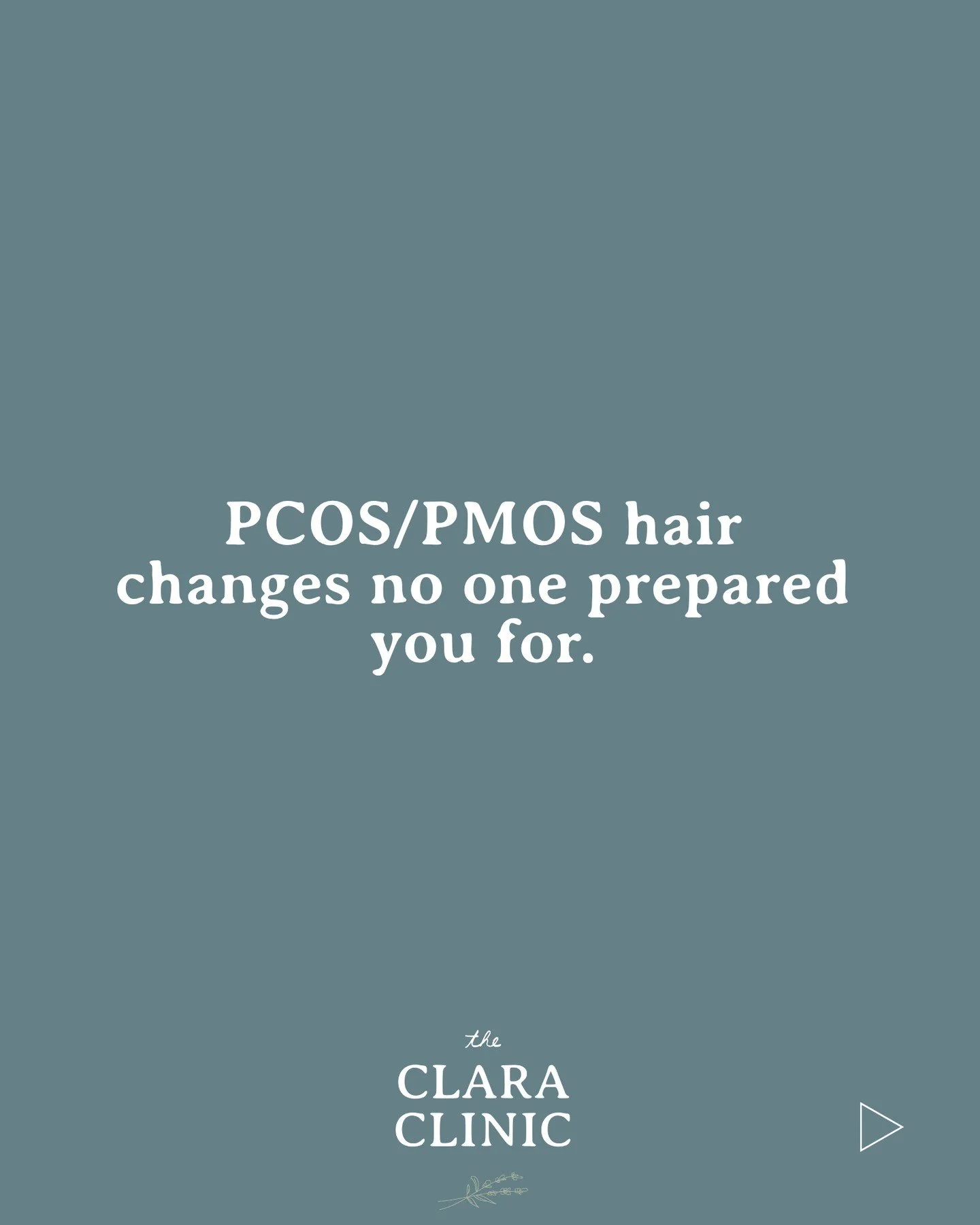 PCOS hair loss and unwanted facial hair can feel like two separate problems &mdash; but with PMOS/PCOS, it's the same hormonal disruption showing up in two different places.⁠
⁠
Elevated androgens, often pushed higher by insulin resistance, can thin h