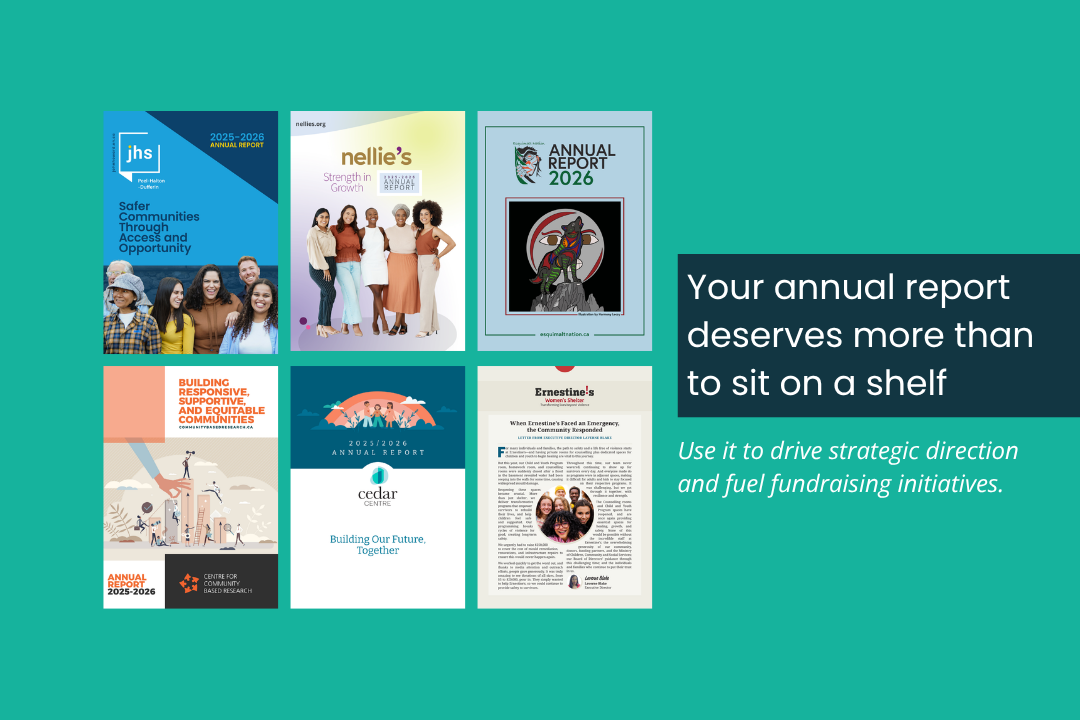 Your annual report deserves more than to sit on a shelf