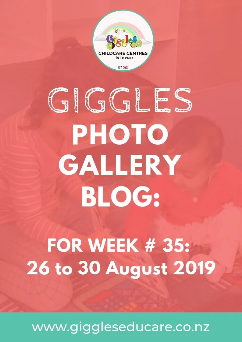 This week we start showcasing the learning that happens here at Giggles with a photo gallery blog.