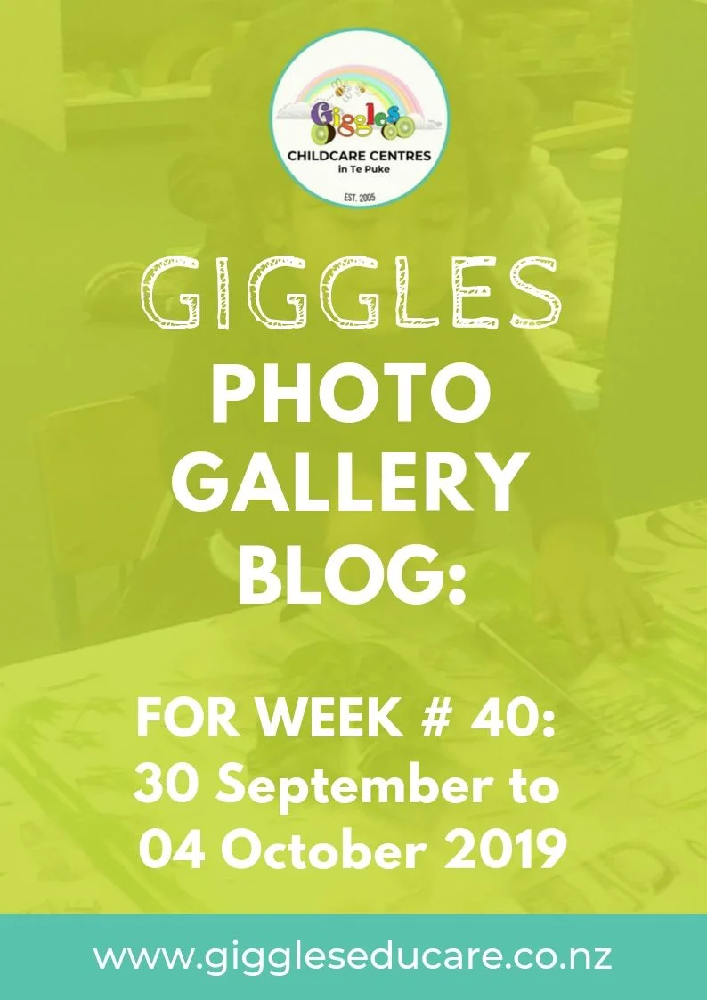 This week we start showcasing the learning that happens here at Giggles with a photo gallery blog.