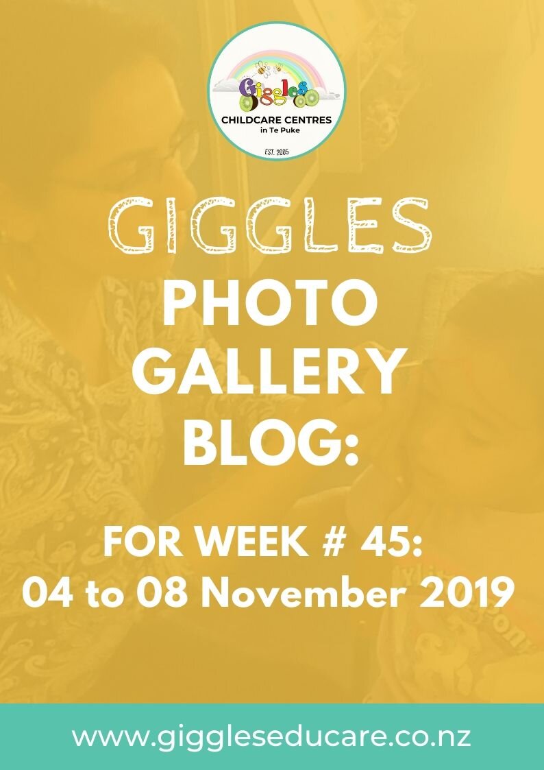This week we start showcasing the learning that happens here at Giggles with a photo gallery blog.