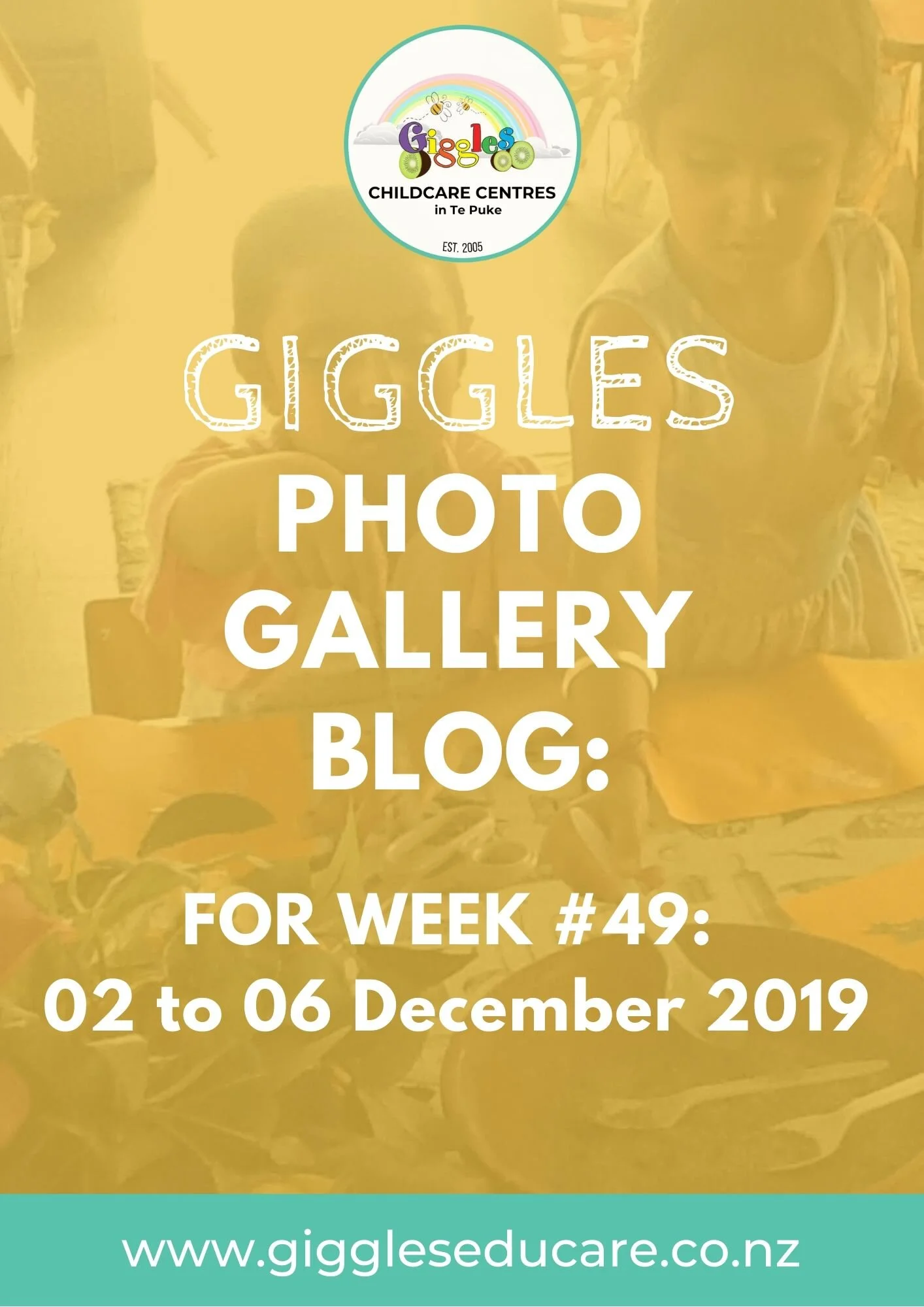 This week we start showcasing the learning that happens here at Giggles with a photo gallery blog.