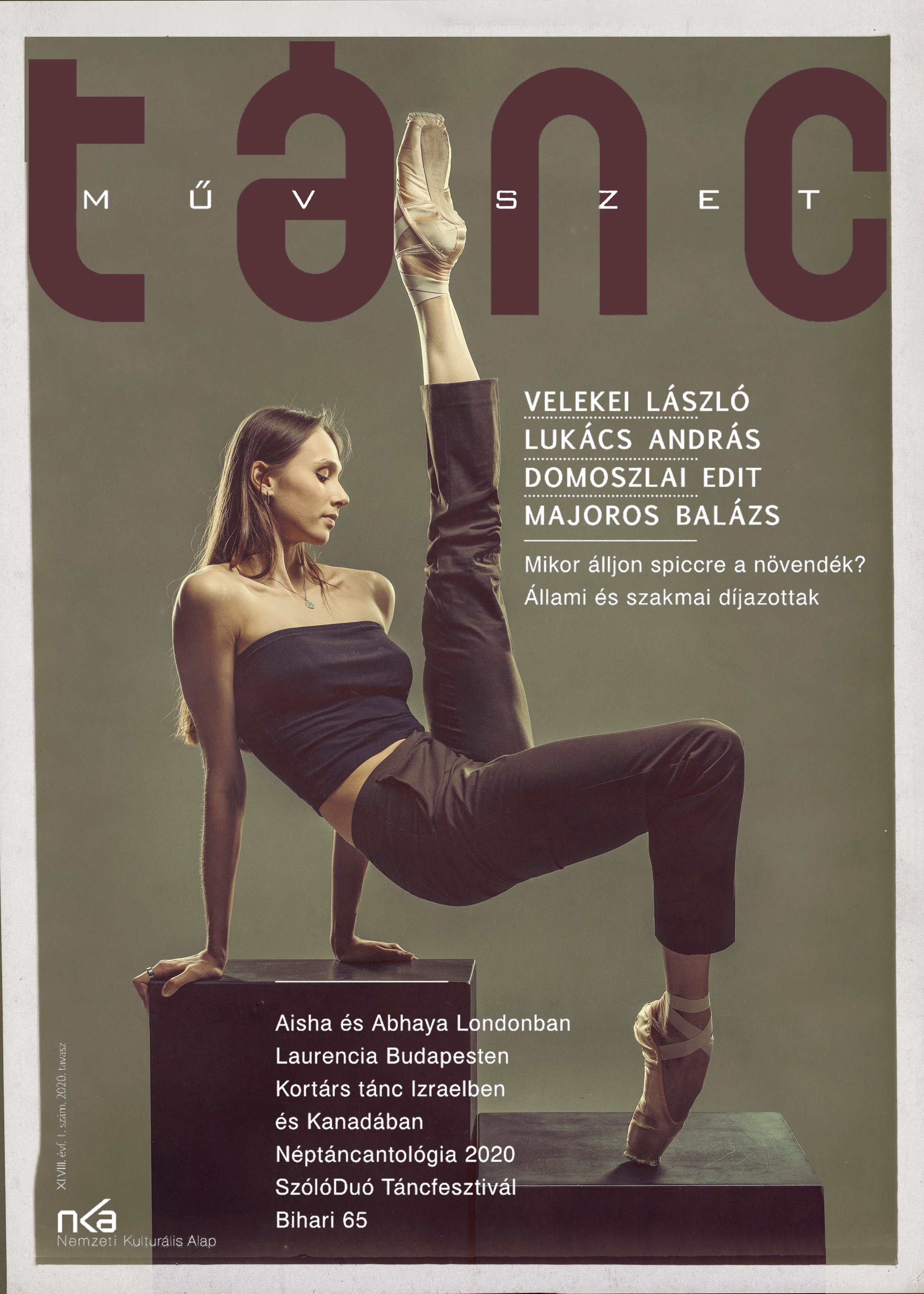 Cover test for the Dance Art Magazine