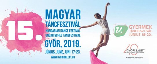 15. Hungarian Dance Festival Poster 2019.