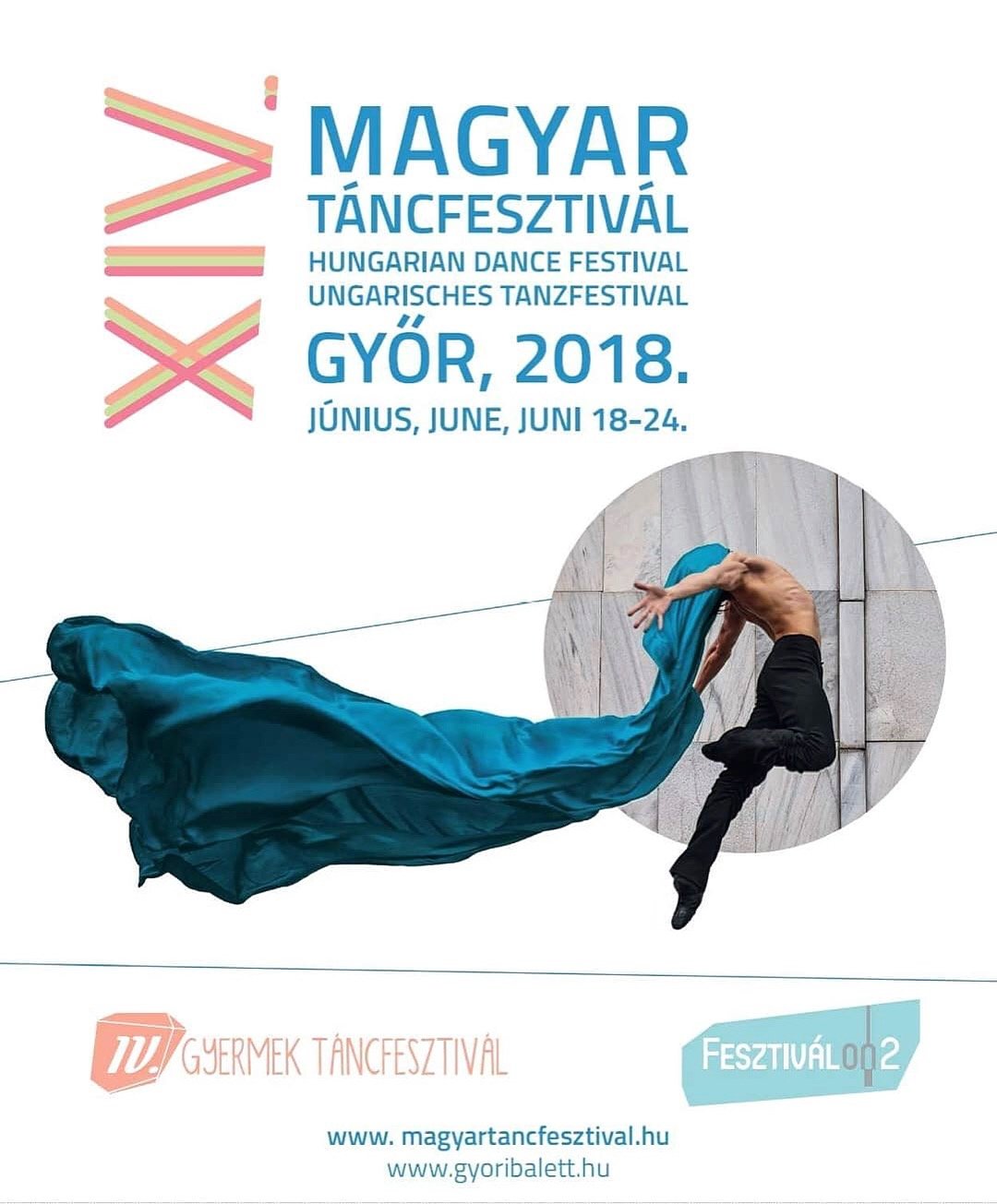 14. Hungarian Dance Festival poster 2018.