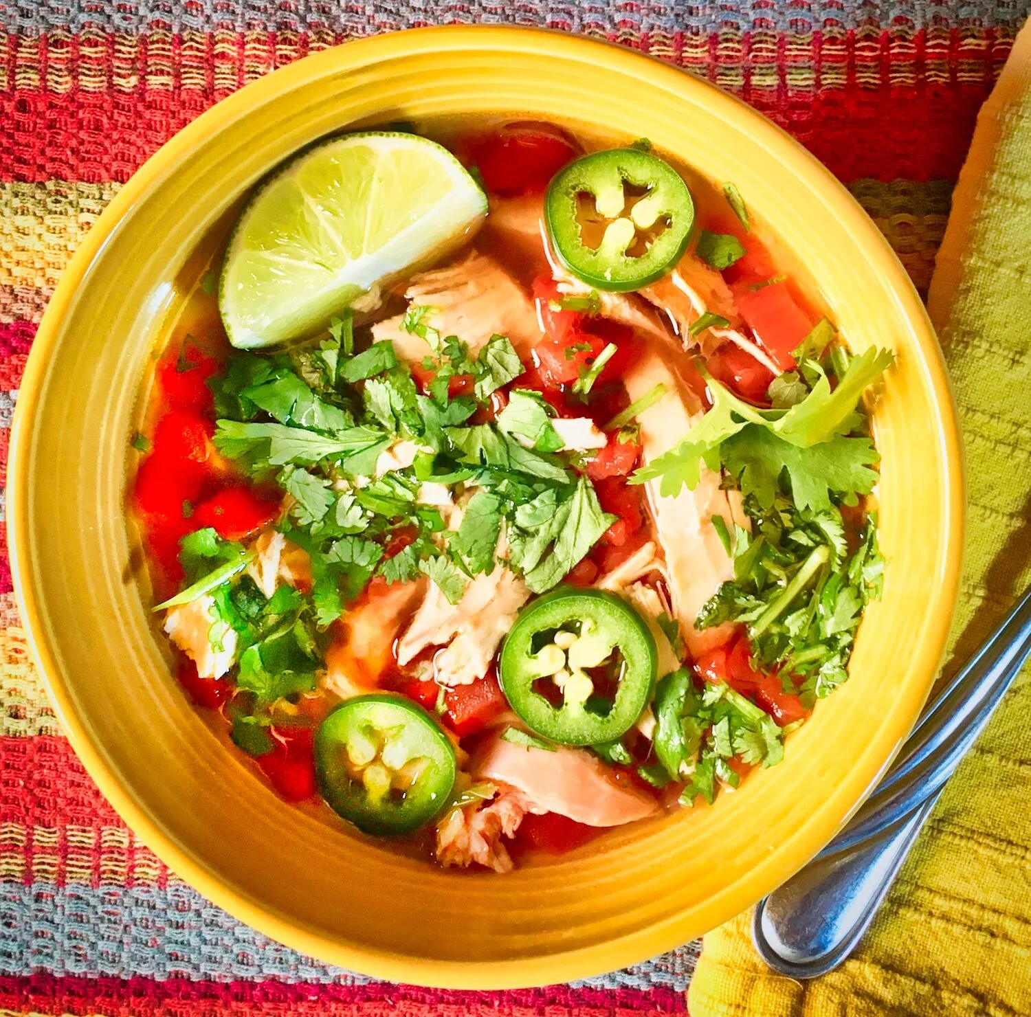 Quick Chicken Soup Almost Instant Chicken Salsa Soup Louisiana Supper Club